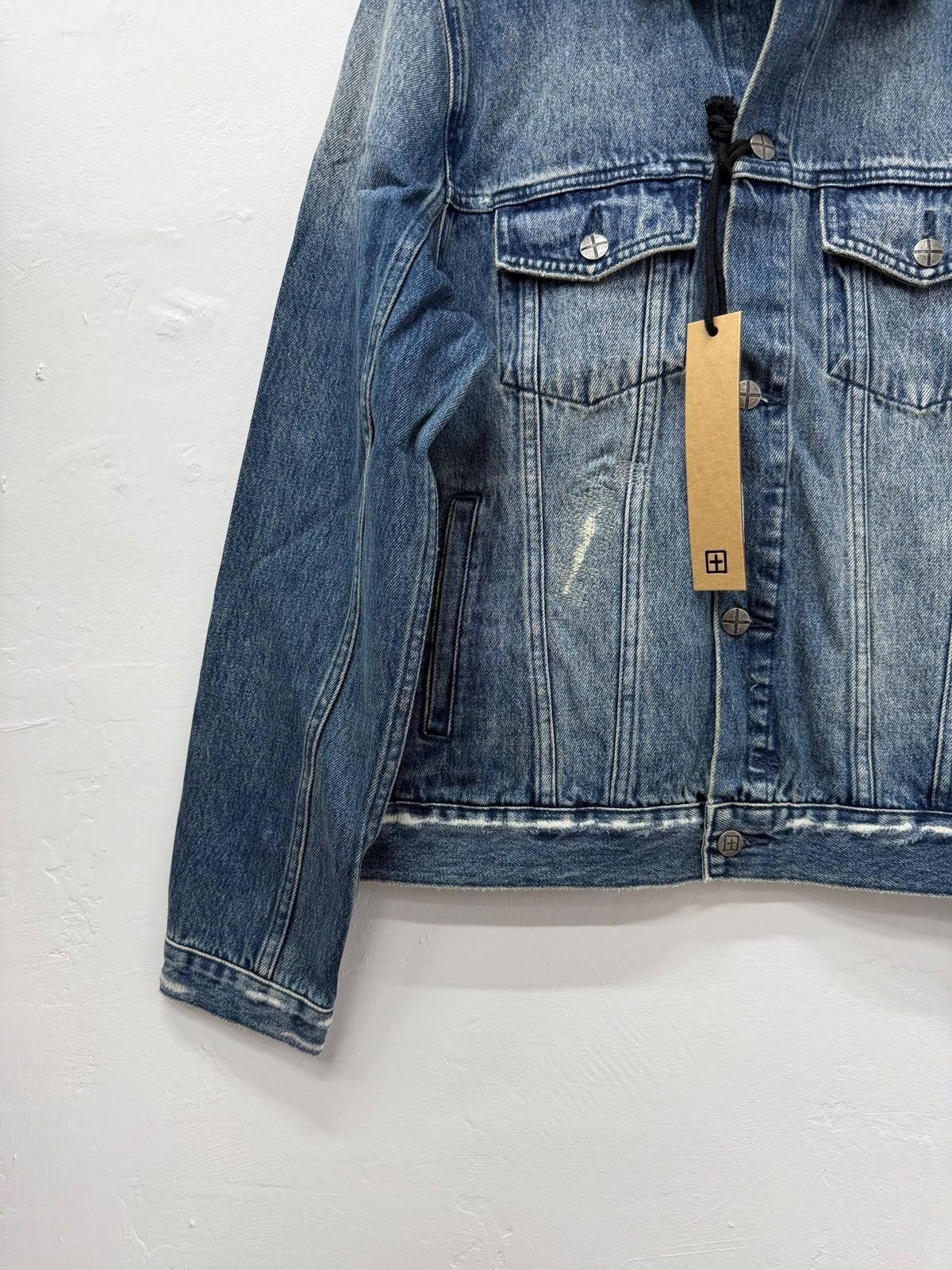 Ksubi new Ksubi mens classic jacket medium denim blue kult trashed Size US M / EU 48-50 / 2 - 3 Thumbnail