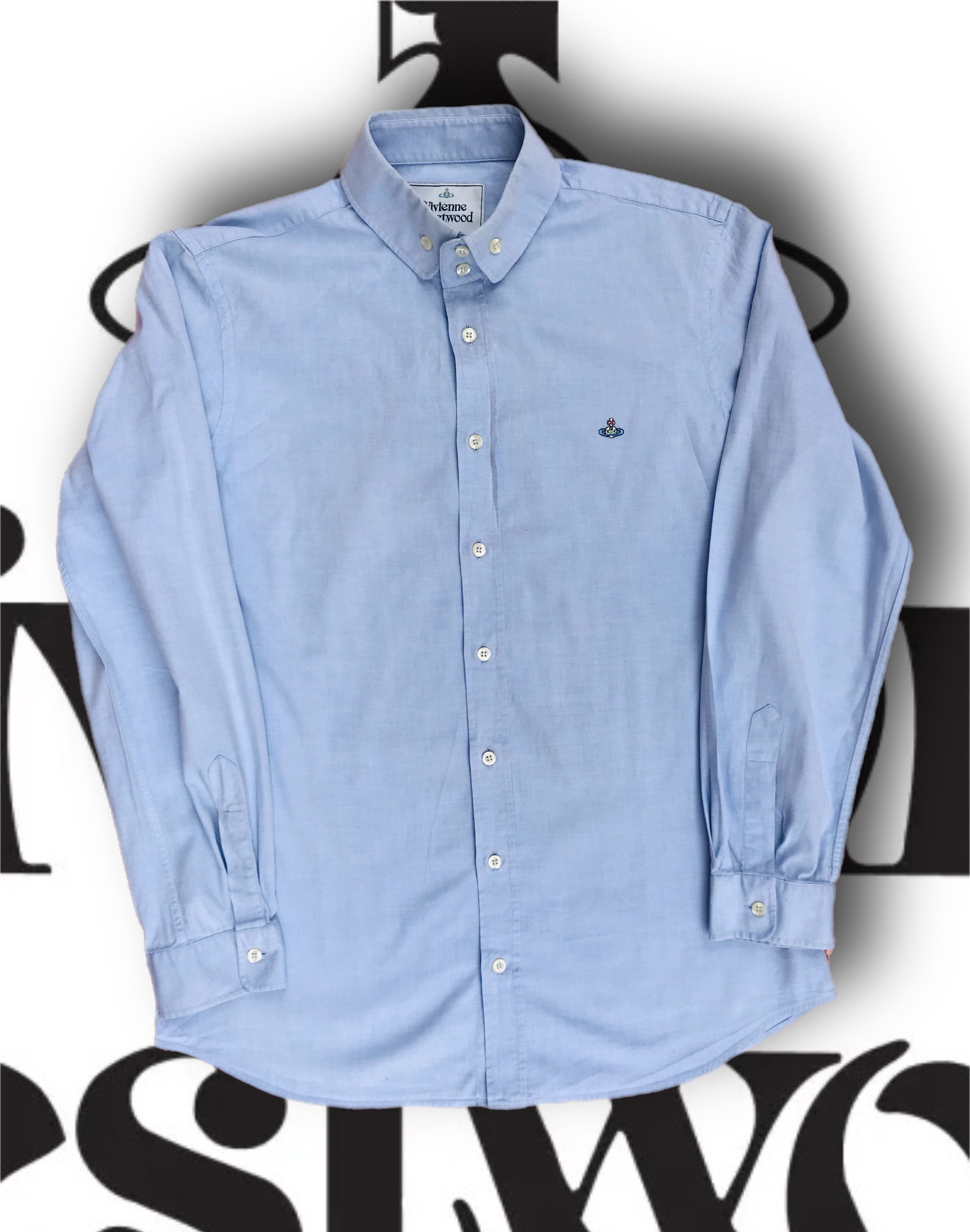 Vivienne Westwood Vivienne Westwood Man Long Sleeve Dress Shirt Button Men's Size US L / EU 52-54 / 3 - 1 Thumbnail