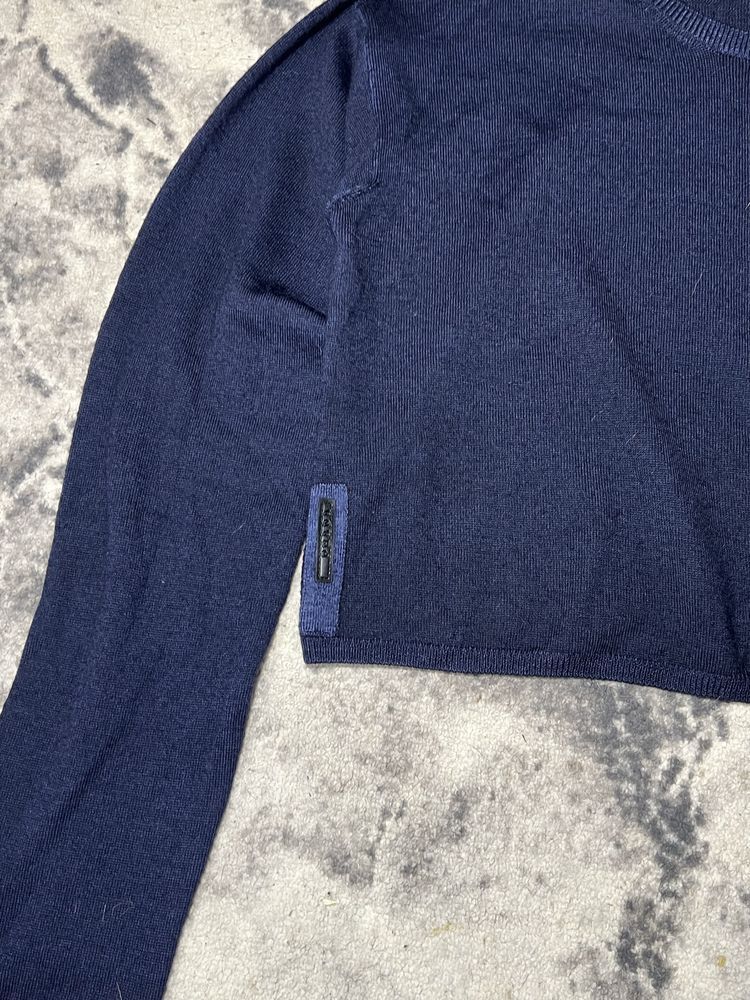 Prada Prada Wool Cropped Cardigan Sweater Size S / US 4 / IT 40 - 2 Thumbnail