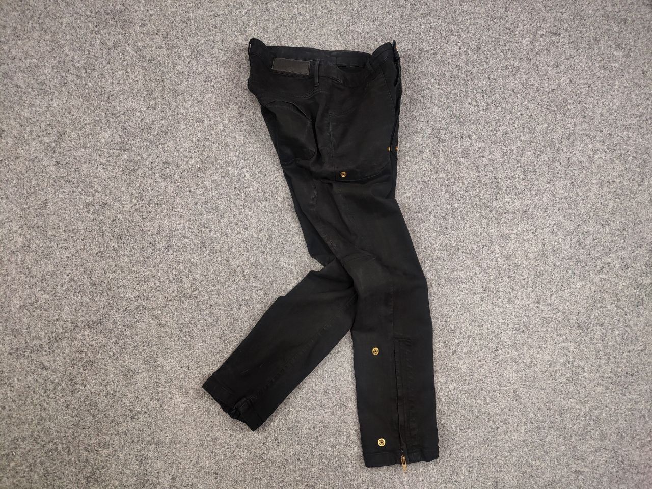 Zadig & Voltaire Zadig & Voltaire designer Black Denim Jeans straight fit Size 29" - 11 Thumbnail