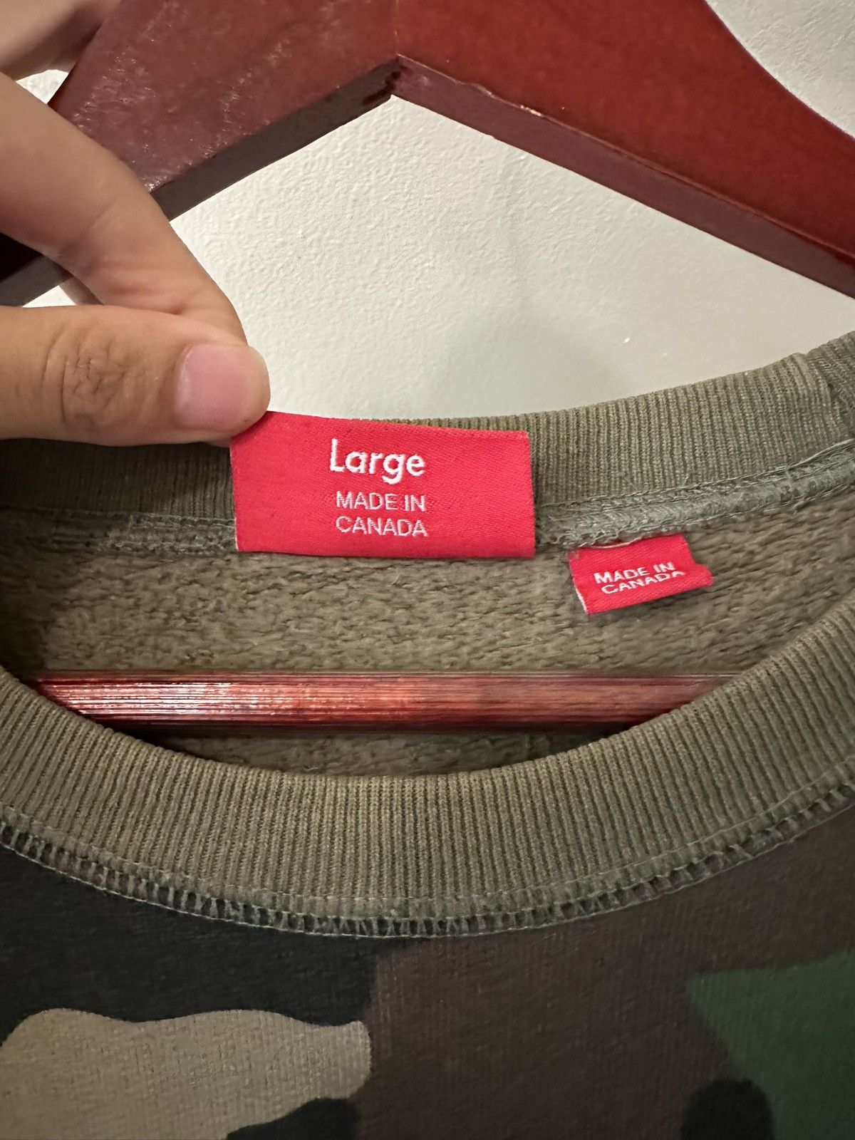 Supreme Supreme Box Logo Crewneck Size US L / EU 52-54 / 3 - 5 Thumbnail
