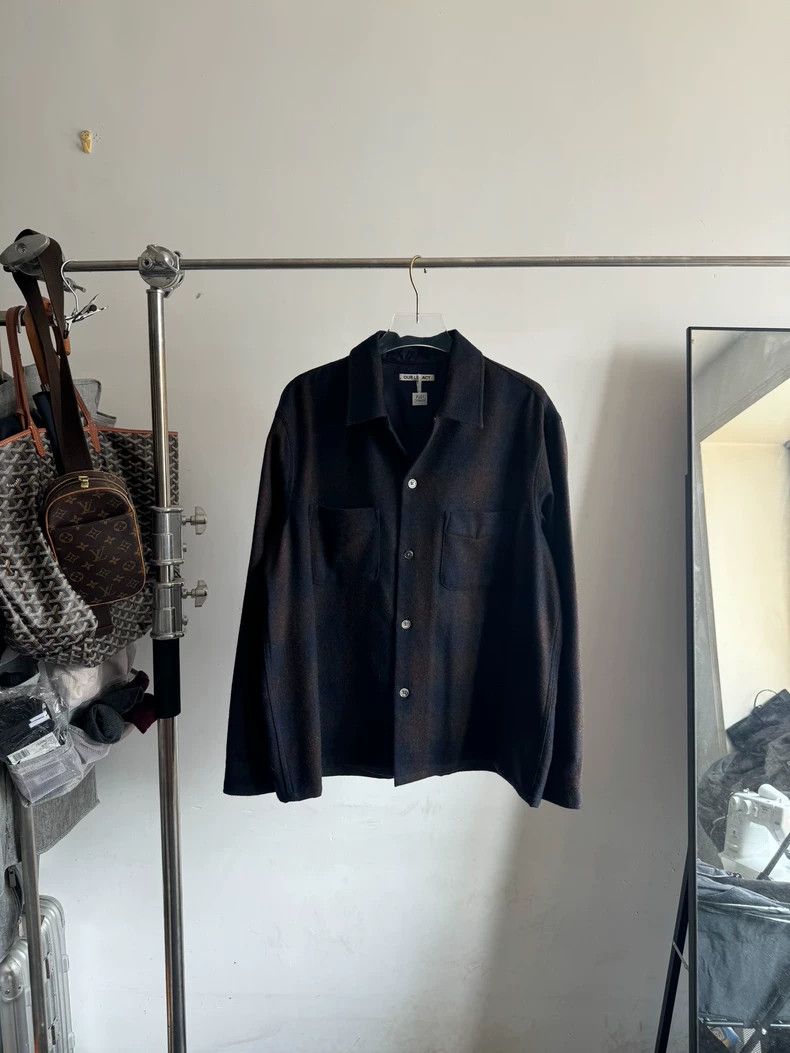 Our Legacy Our Legacy size48 A wool blended dark plaid shirt jacket Size US M / EU 48-50 / 2 - 1 Thumbnail