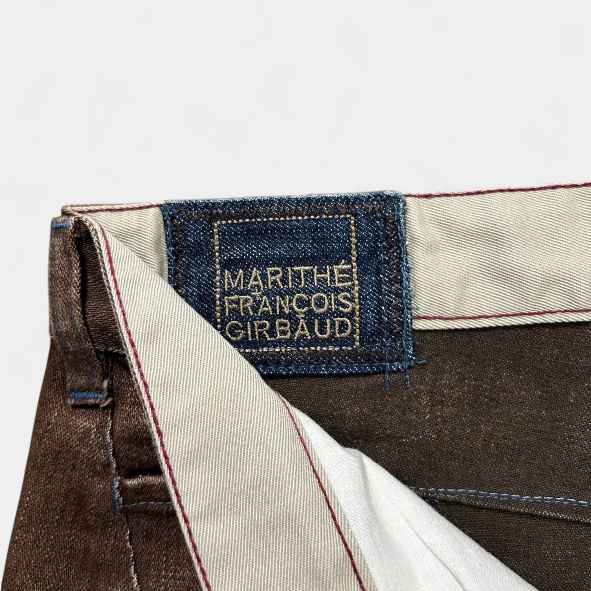 Marithe + Francois Girbaud Marithé + François Girbaud Brown Pants Size US 29 - 4 Thumbnail