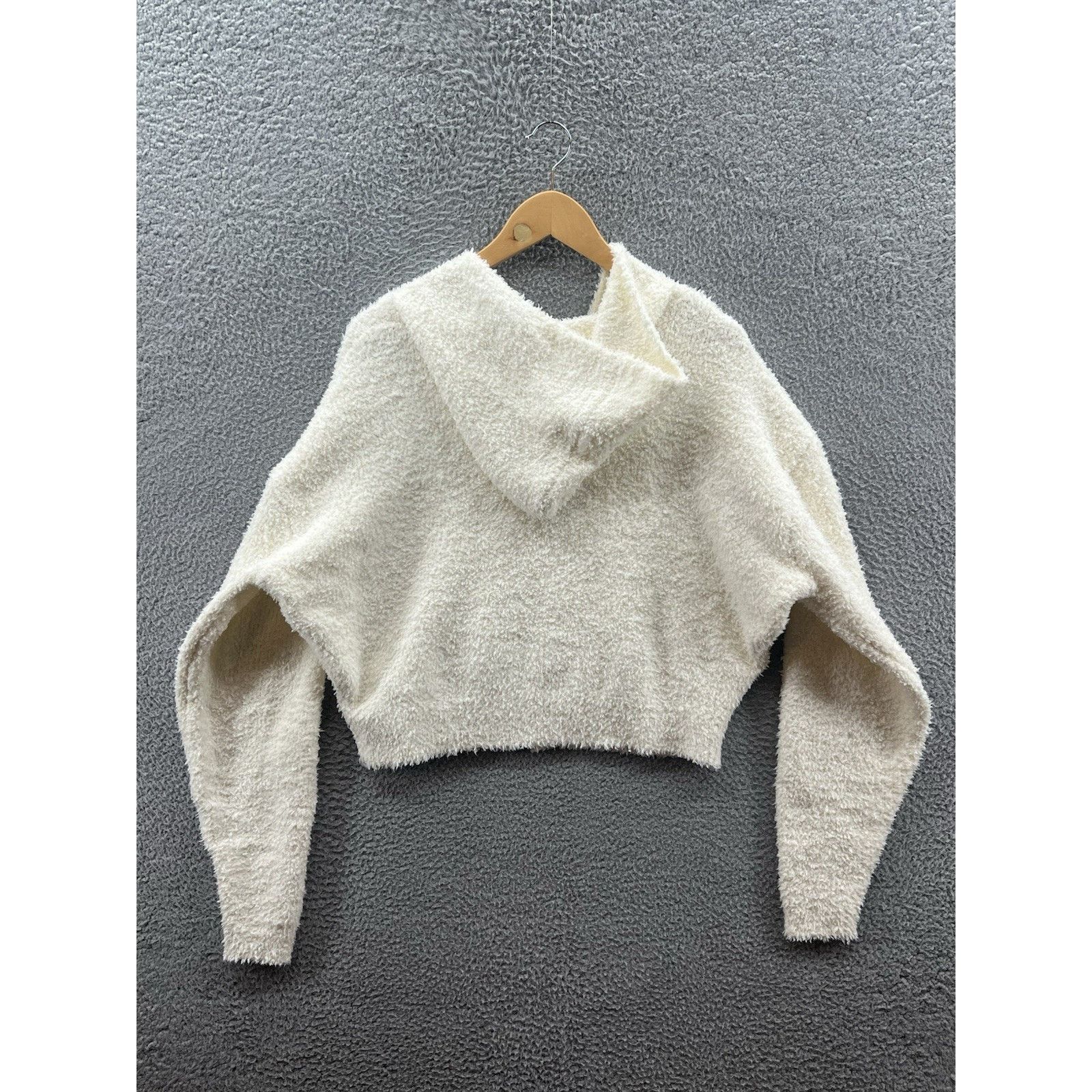 SKIMS Skims Fuzzy Fleece Teddy Bear Full Sweatshirt Women’s 2X/3X Size XXL / US 16-18 / IT 52-54 - 2 Thumbnail
