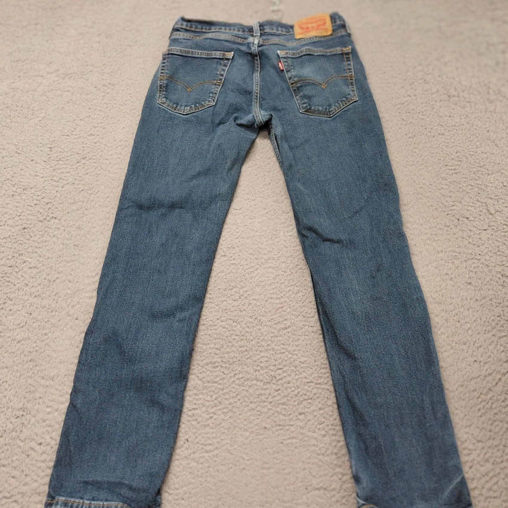Levi's Levi's 514 Premium Straight Jeans Men's 30x32 Blue Denim Stretch Preppy Shirt Trousers? Size US 30 / EU 46 - 2 Thumbnail