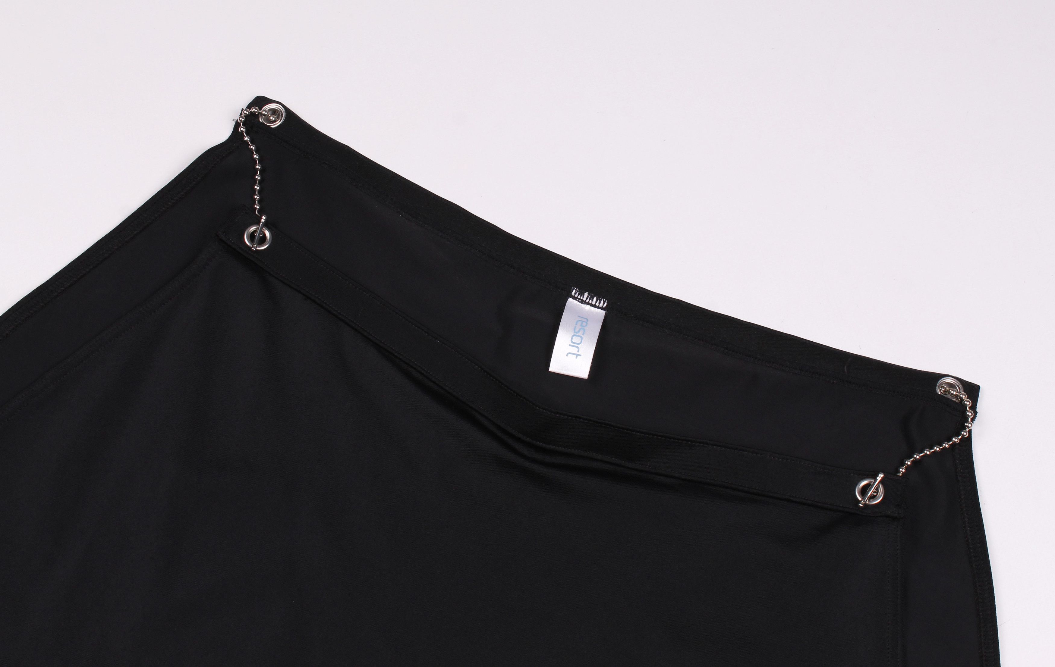 Other Vintage Y2K Sexy Open Mini Detailed Skirt Size 32" / US 10 / IT 46 - 2 Thumbnail
