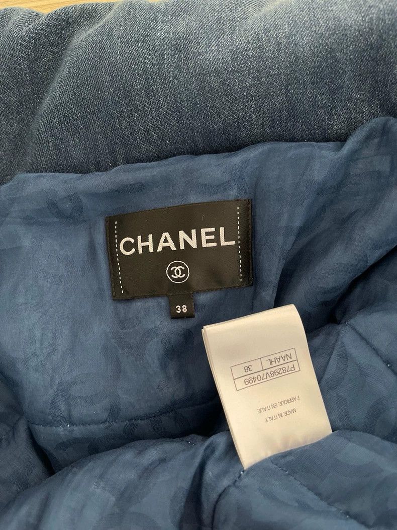 Chanel Chanel 24k denim cotton clothes coat Size XS / US 0-2 / IT 36-38 - 3 Thumbnail