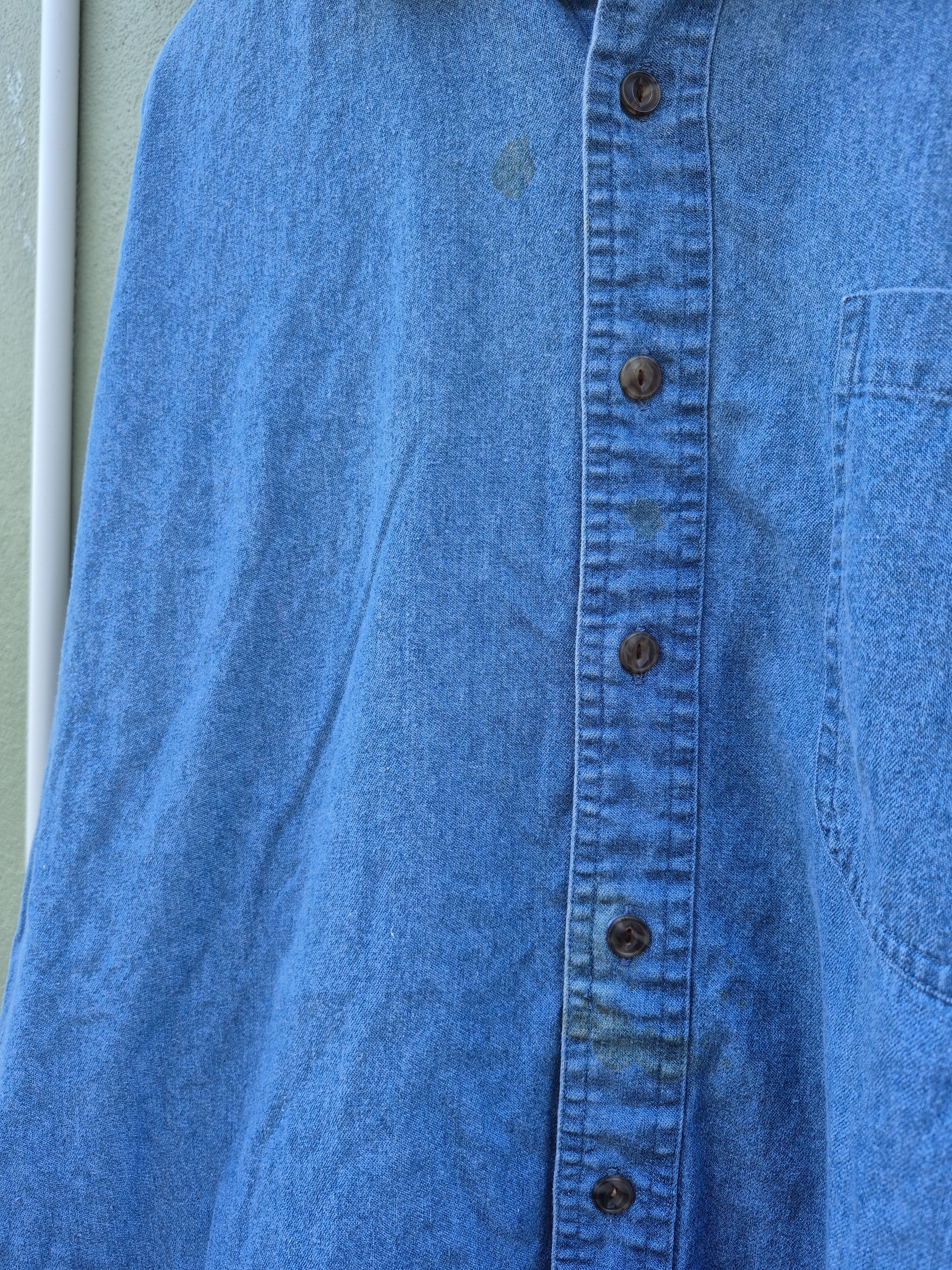 Chaps Ralph Lauren × Ralph Lauren 🔥 Chaps Ralph Lauren Denim Button Up Shirt Size US L / EU 52-54 / 3 - 3 Thumbnail