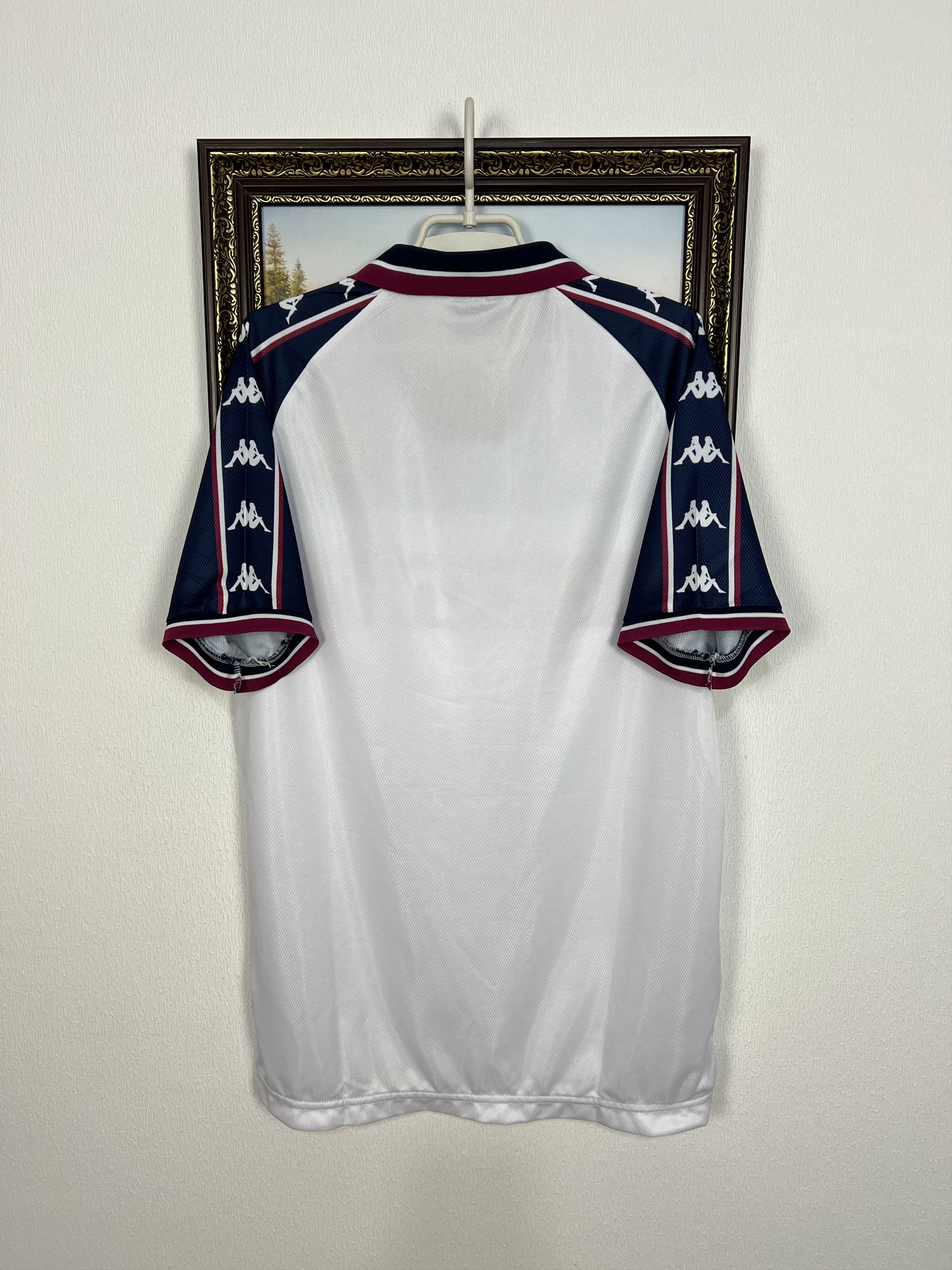 Kappa Manchester City Away football shirt 1997 Soccer Jersey Size US XL / EU 56 / 4 - 10 Thumbnail