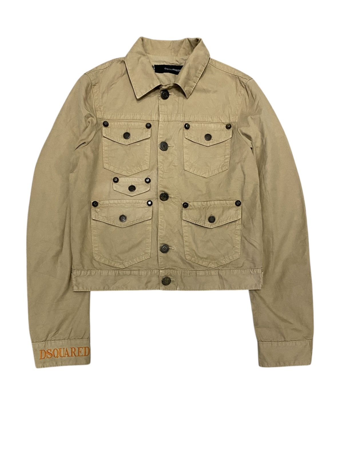 Dsquared2 AW05 Studs metal multipocket Jacket | Grailed