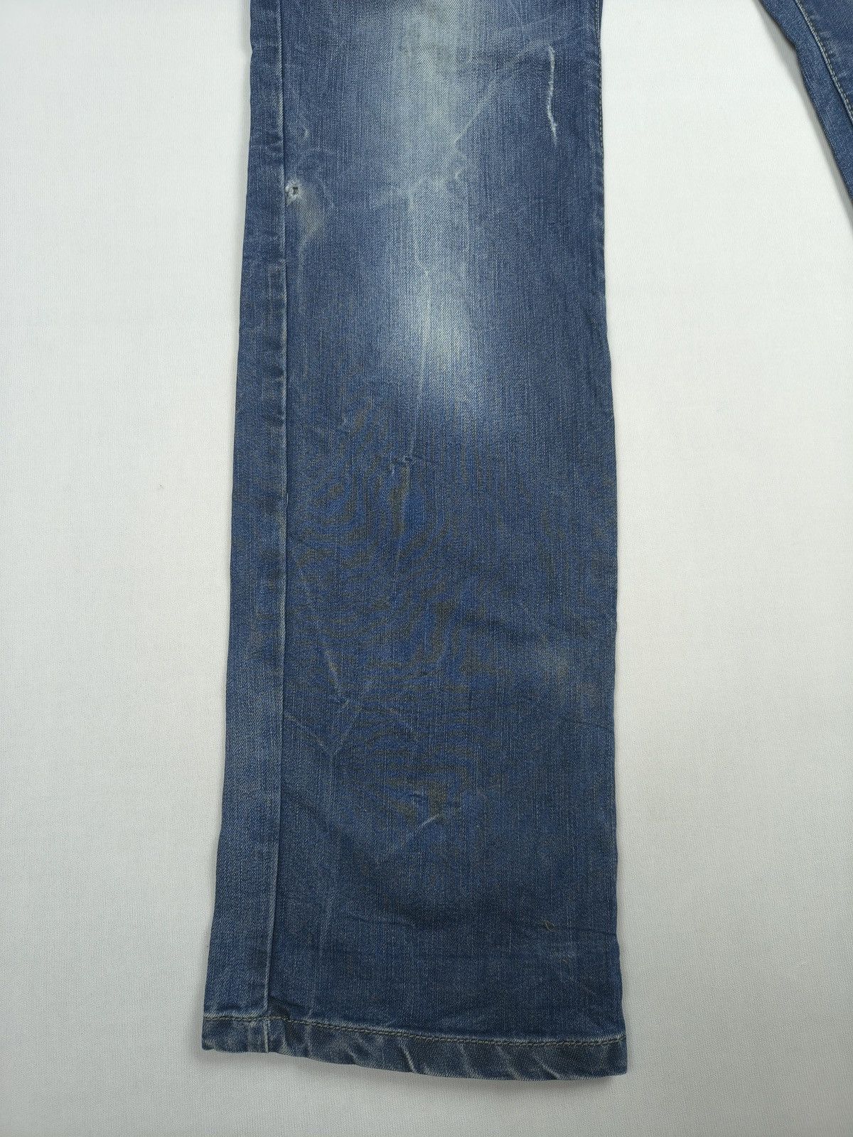 Ed Hardy Ed Hardy Skull Graphic Spellout distressed Y2K Jeans(064) Size US 34 / EU 50 - 11 Thumbnail