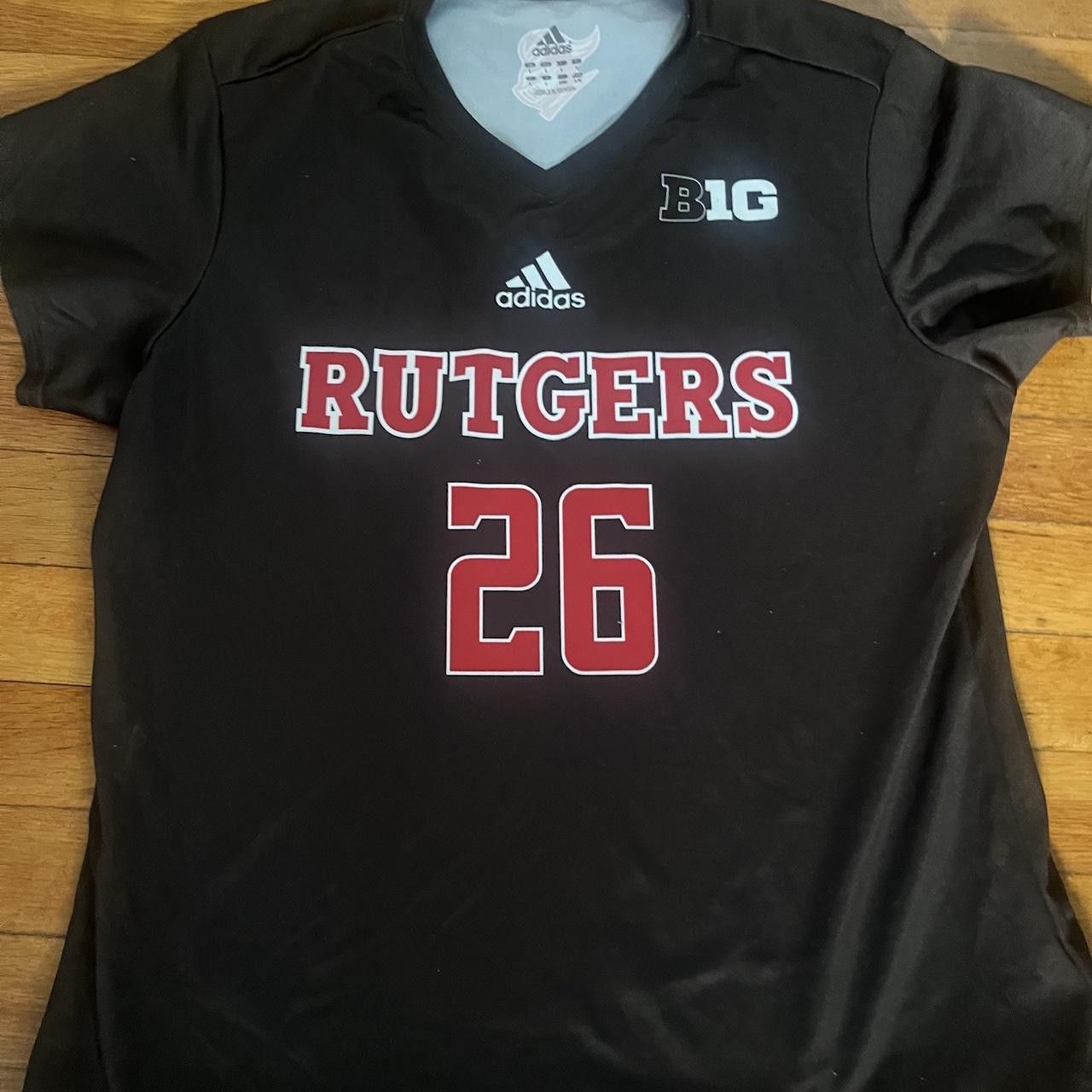 Adidas Adidas Rutgers Scarlet Knights Size US L / EU 52-54 / 3 - 1 Thumbnail
