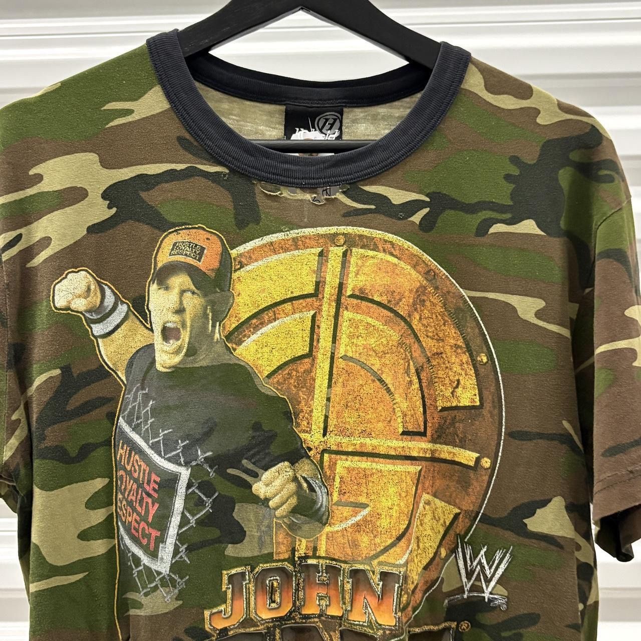 WWE Vintage Distressed John Cena Camo Tee Size US S / EU 44-46 / 1 - 1 Thumbnail