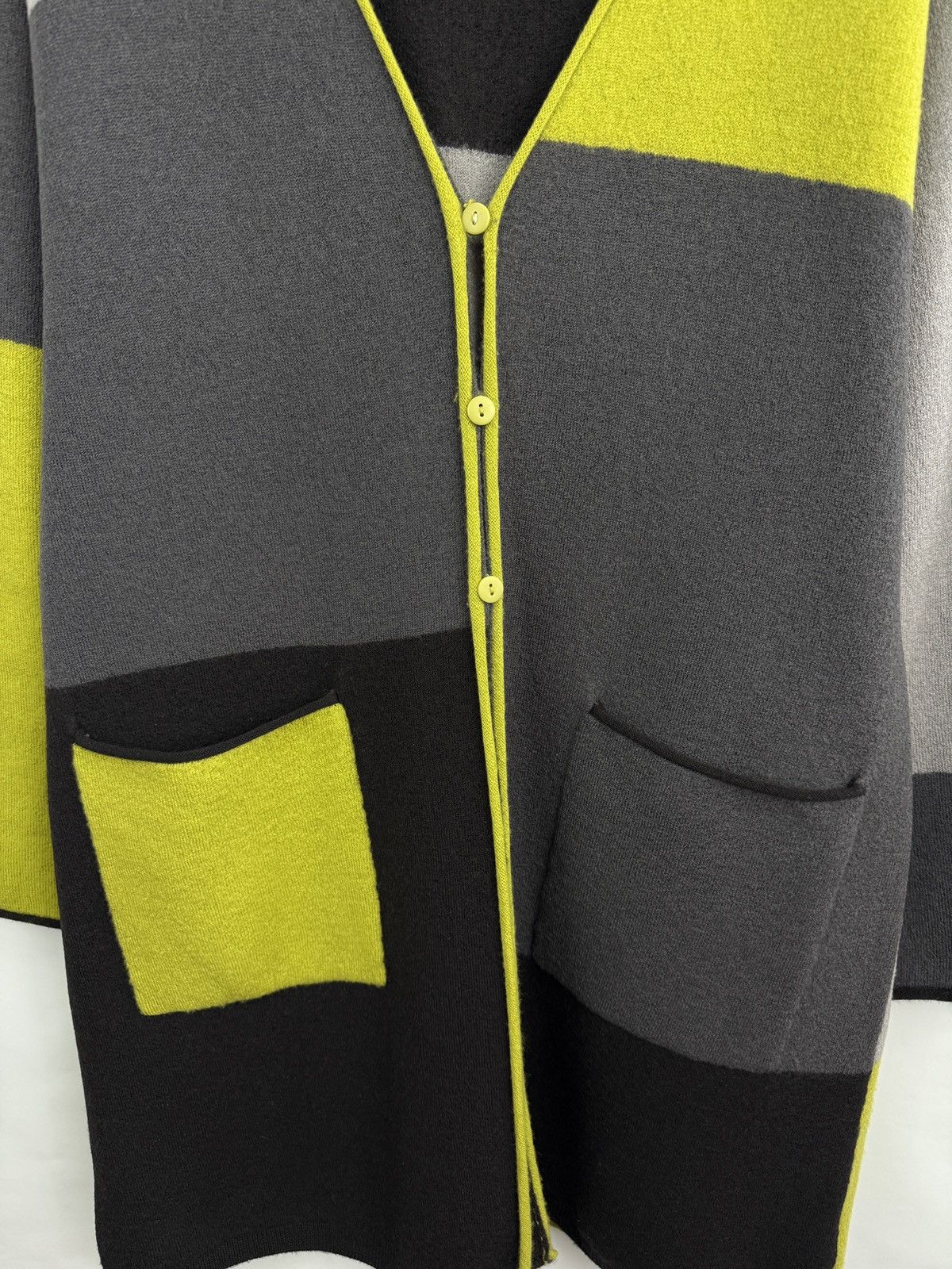 Gudrun Sjoden 🇸🇪 Gudrun Sjoden Wool Long Cardigan Sweater Asymmetric Color Size M / US 6-8 / IT 42-44 - 4 Thumbnail