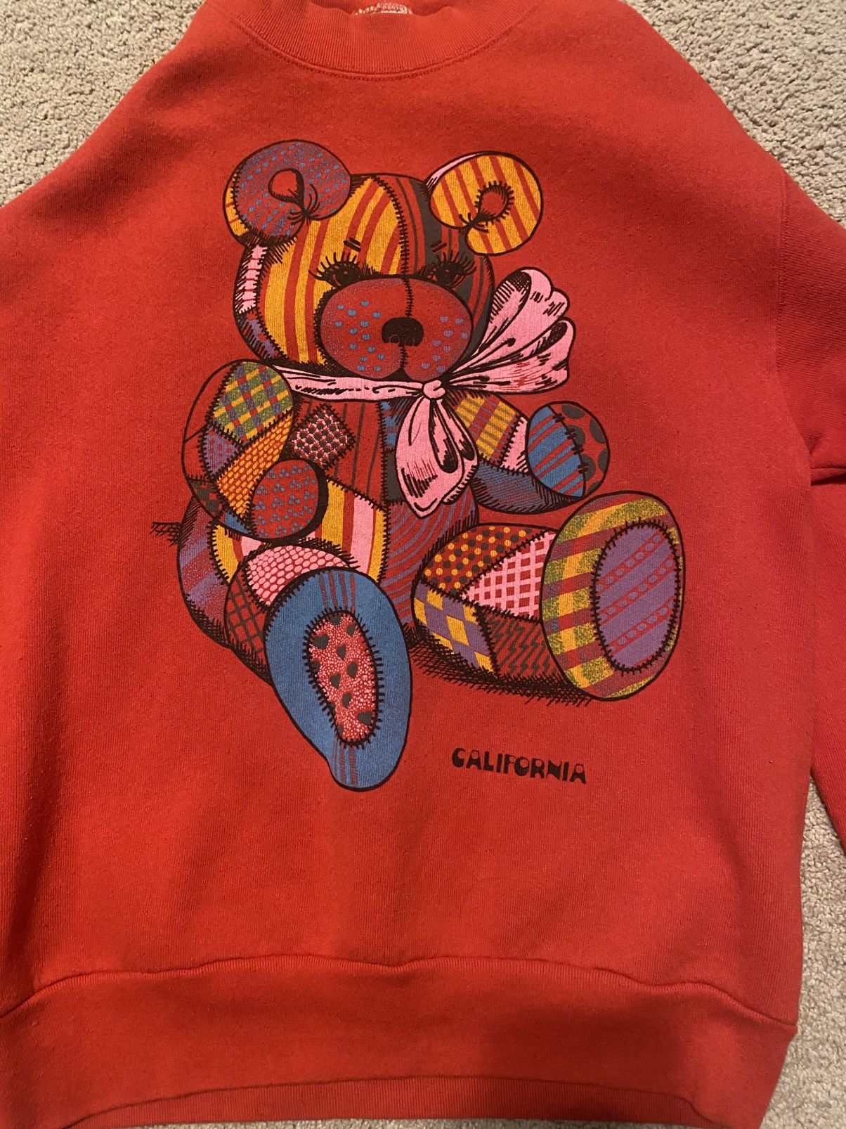 Other Vintage 90s Oneita Patchwork Teddy Bear California Size M / US 6-8 / IT 42-44 - 2 Thumbnail