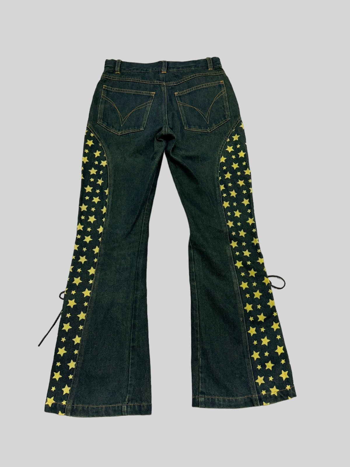 Hysteric Glamour FLARE K.GIRL HYSTERIC GLAMOUR STYLE LACES DENIM Size 24" / US 00 / IT 34 - 2 Thumbnail
