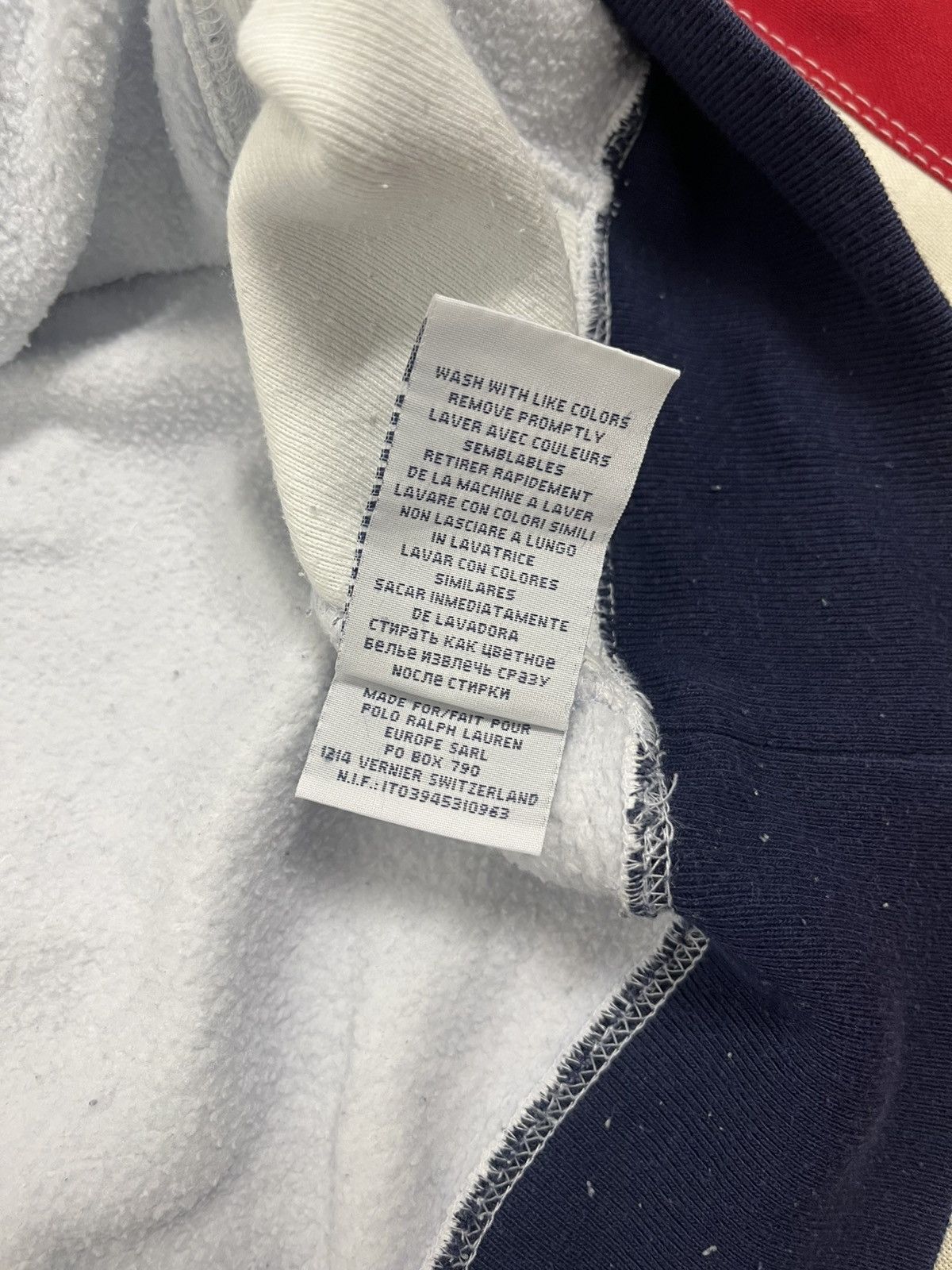 Polo Ralph Lauren Vintage Polo Ralph Lauren big logo Hoodie Size US XXL / EU 58 / 5 - 11 Thumbnail