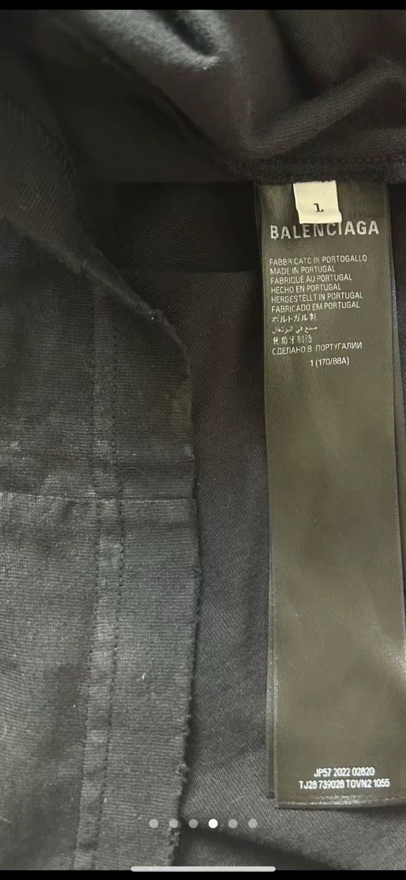 Balenciaga Balenciaga Mud dyed old Manchester United short sleeve T b Size US S / EU 44-46 / 1 - 7 Thumbnail