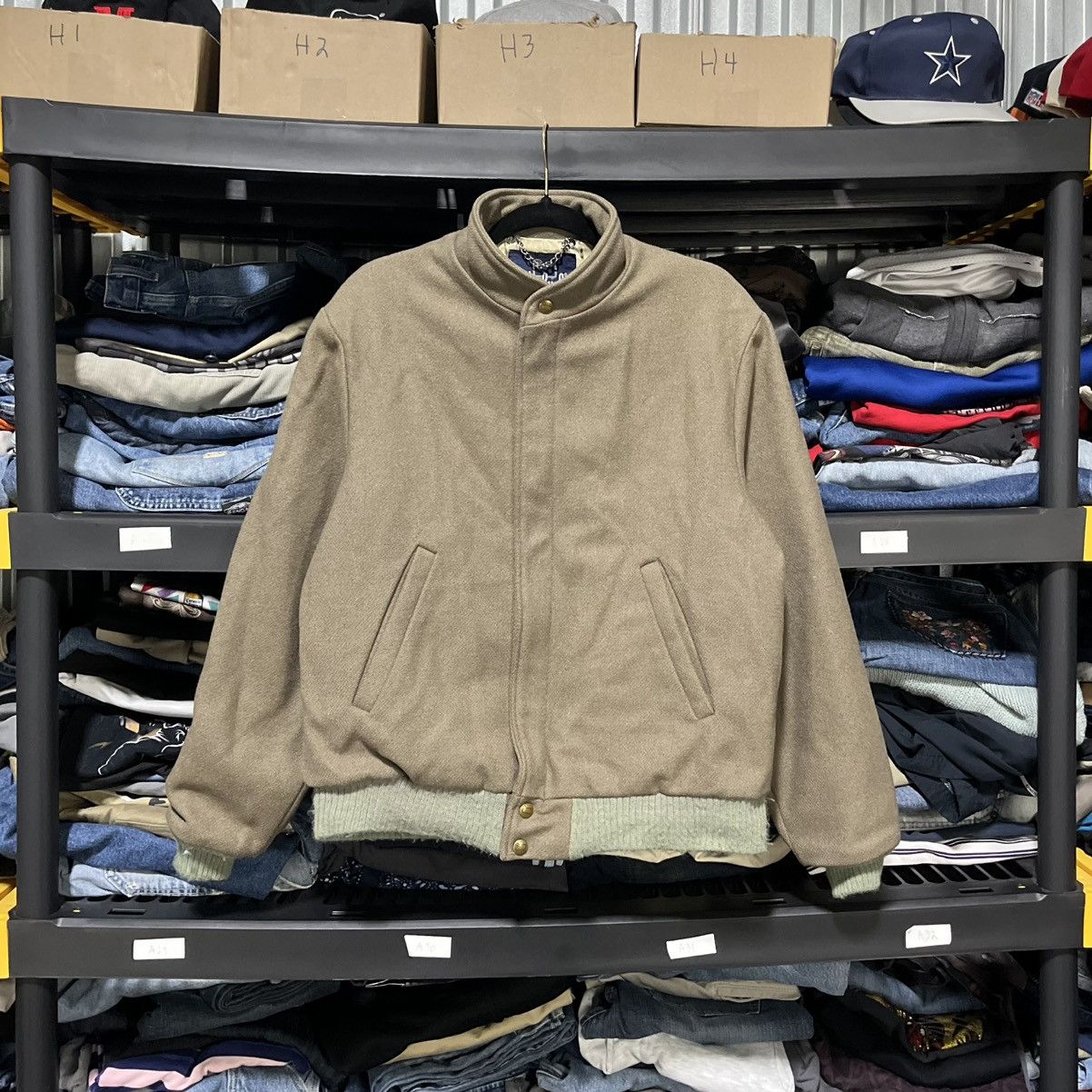 Woolrich Woolen Mills VINTAGE 80s WOOLRICH FULL ZIP BOMBER JACKET SIZE SMALL Size US S / EU 44-46 / 1 - 1 Thumbnail