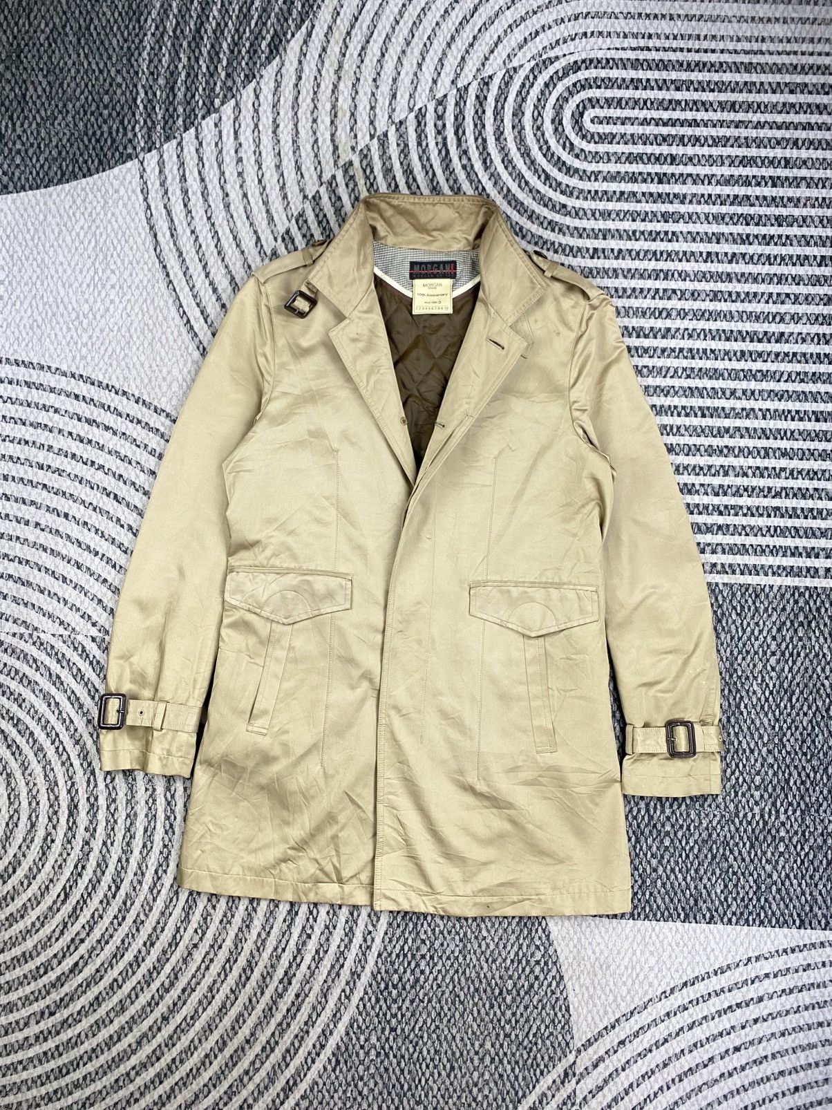 Morgan Homme 🔥Vtg Morgan Homme De Toi 10 Anniversary Long Jacket Size US M / EU 48-50 / 2 - 5 Thumbnail