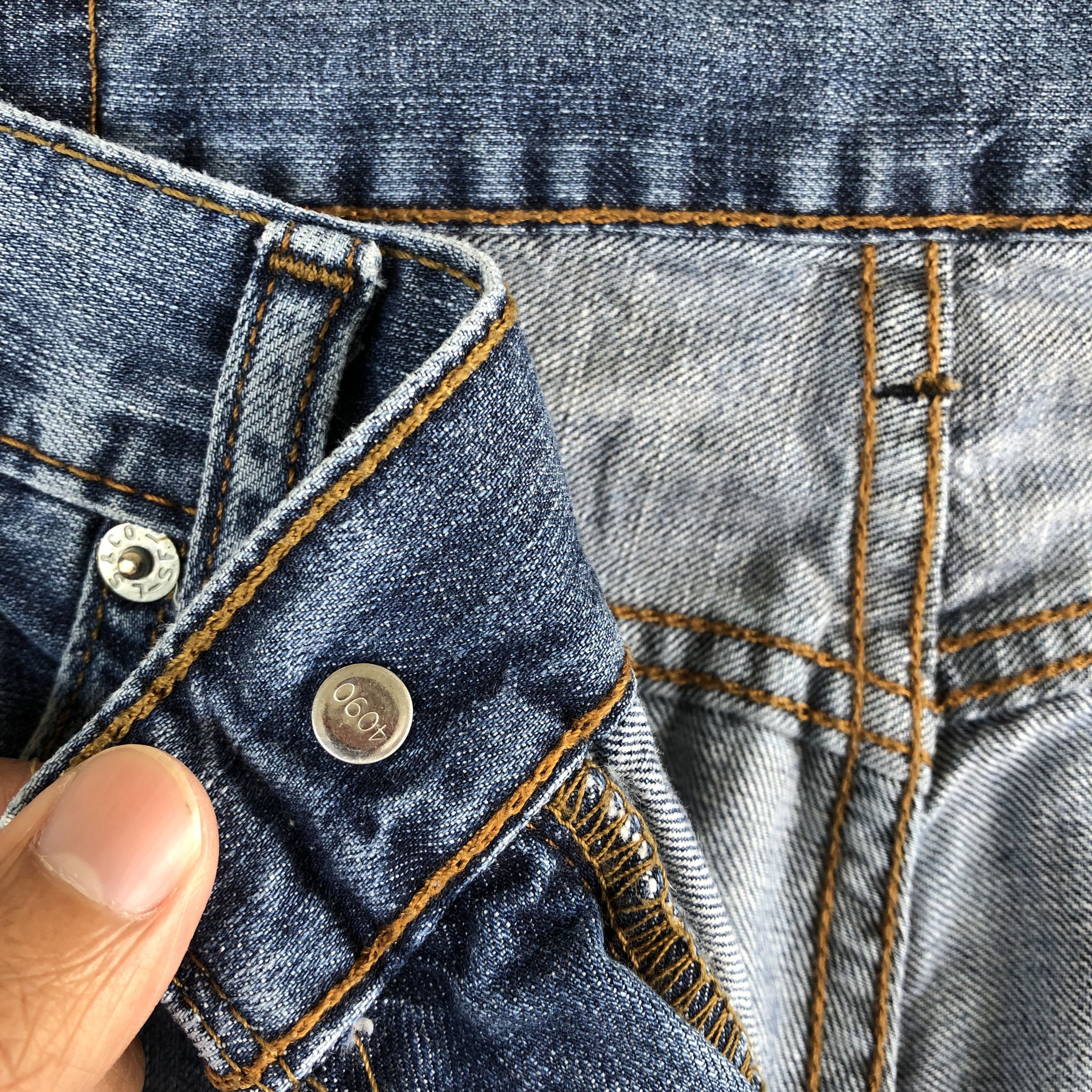 Levi's Vintage Levis Faded 505 Jeans Levi's Light Wash Denim Size US 32 / EU 48 - 7 Thumbnail