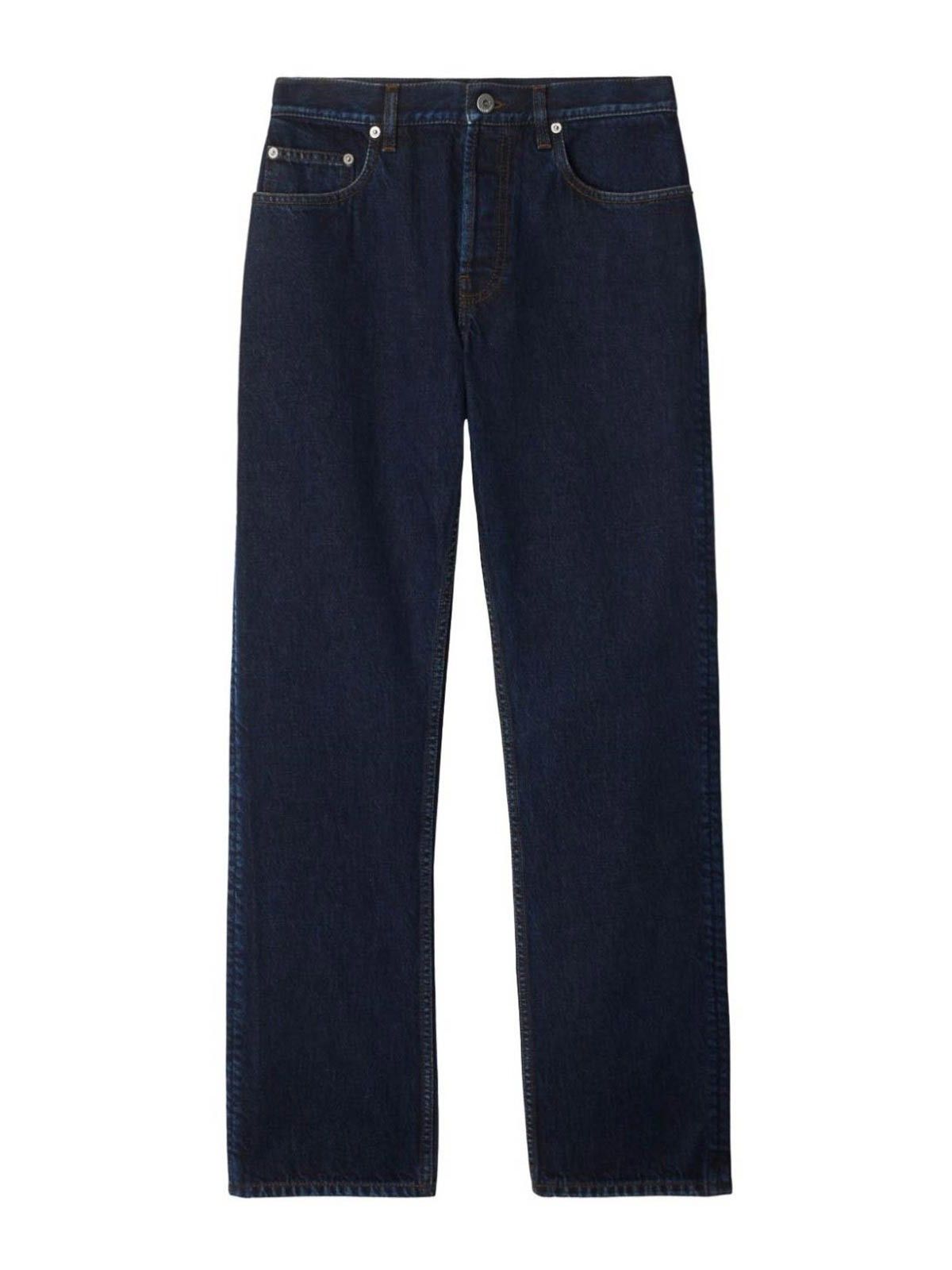 Burberry o1w1db10326 W Denim Straight Jeans in Indigo Blue Size 27" / US 4 / IT 40 - 1 Thumbnail
