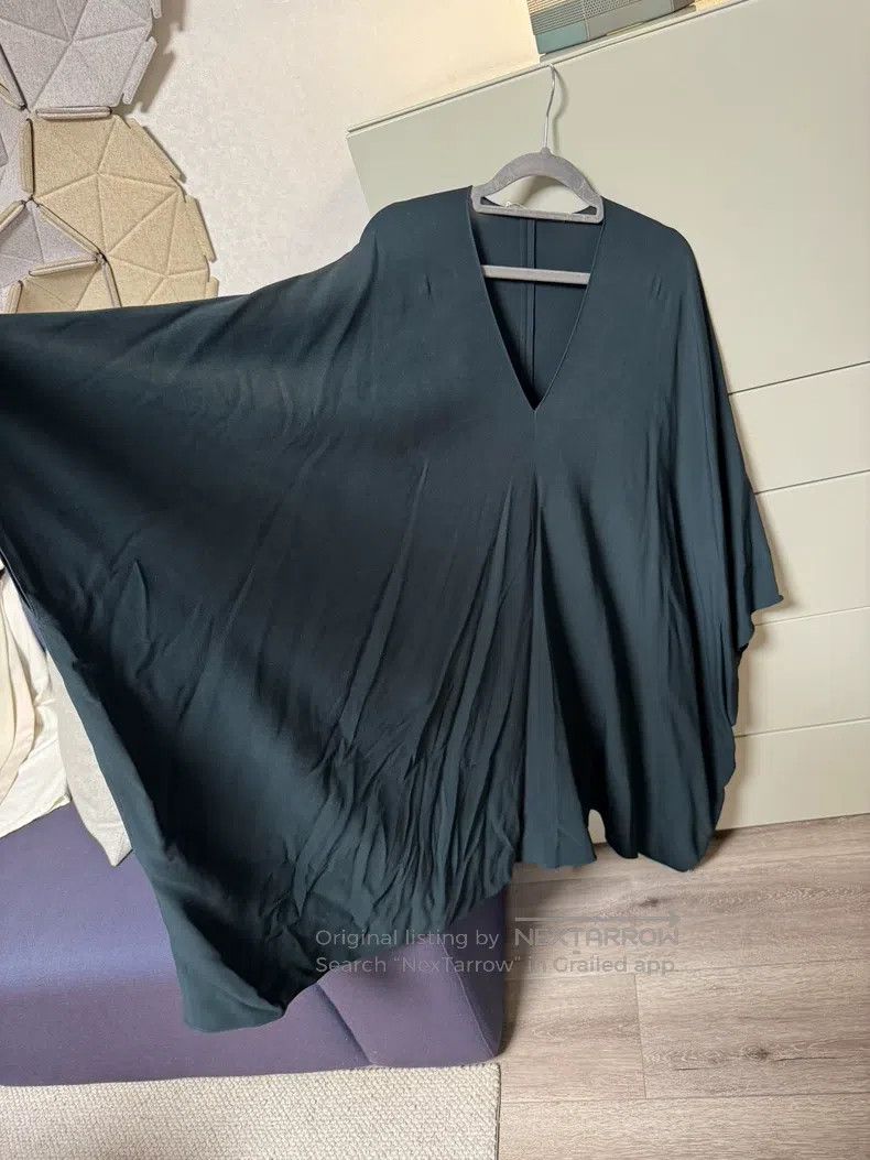 The Row The Row Moss green cape-style dress Size XS / US 0-2 / IT 36-38 - 1 Thumbnail
