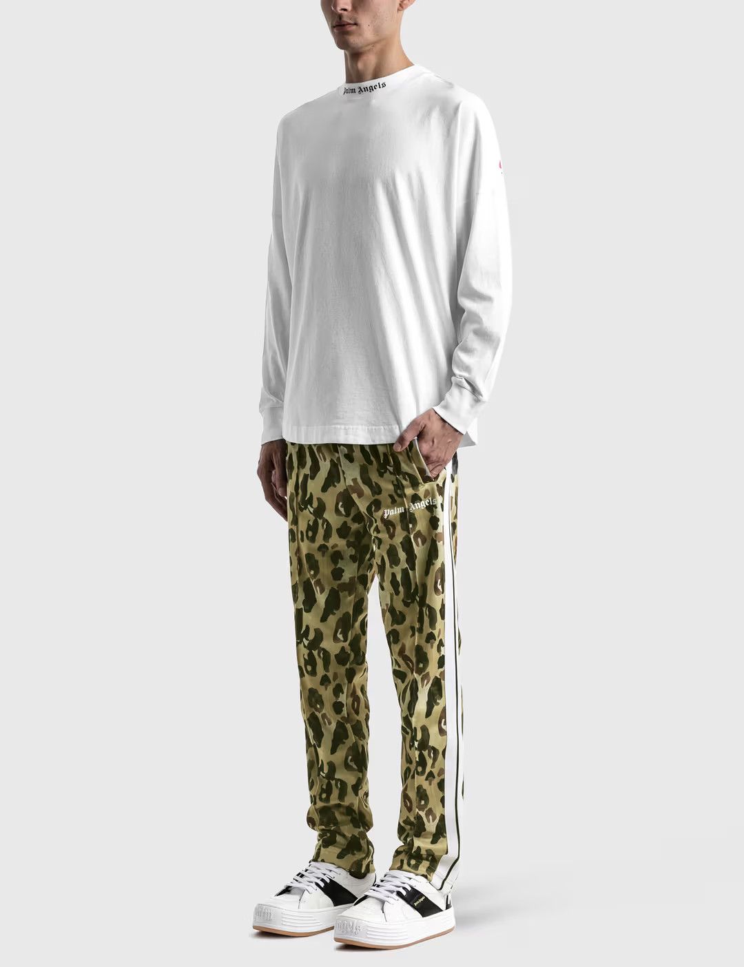 Palm Angels Palm Angels Leopard Print Track Pants Size US 32 / EU 48 - 1 Thumbnail