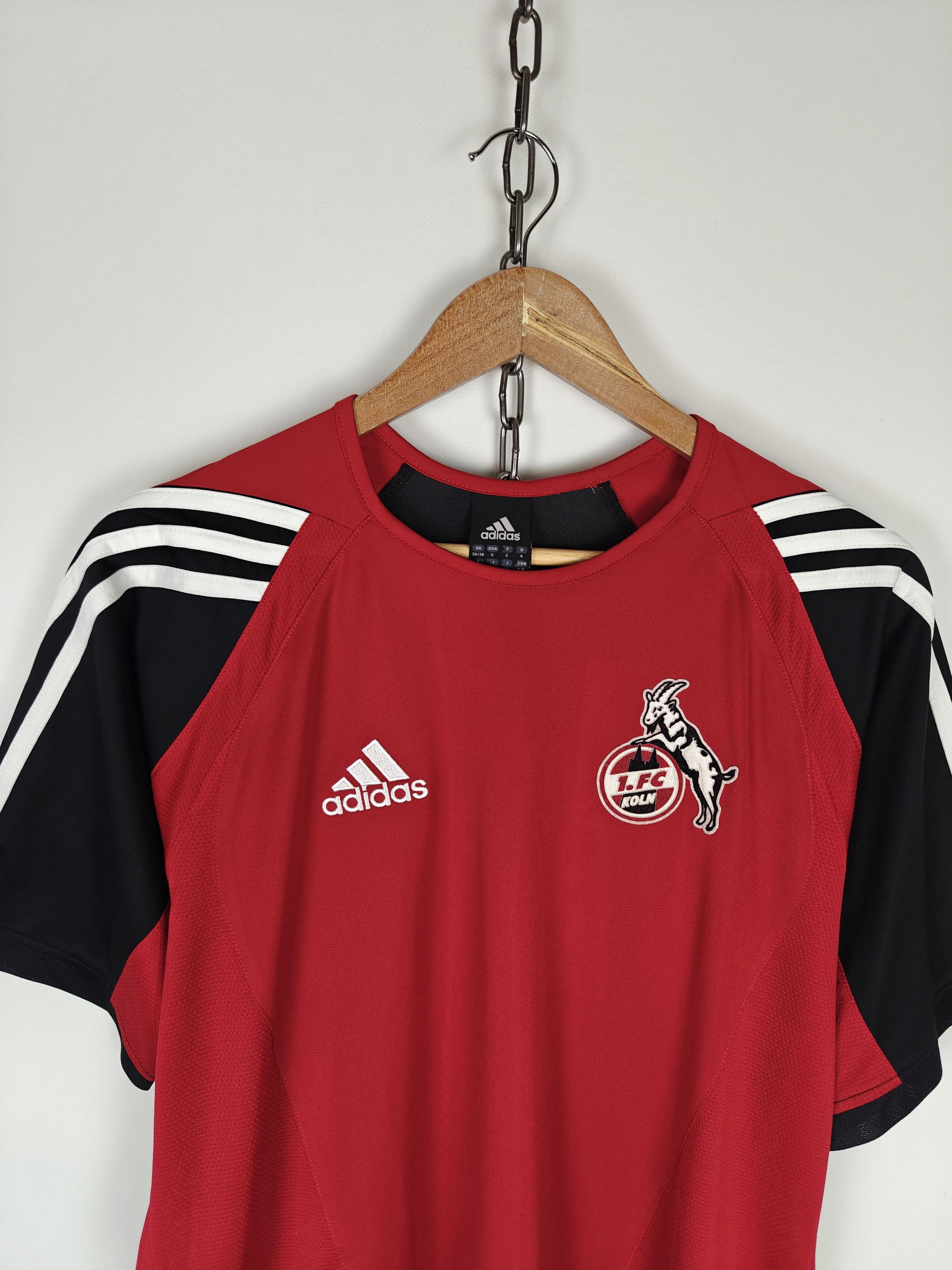 Adidas Adidas FC Koln Football Jersey T-Shirt Red Black S Size US S / EU 44-46 / 1 - 2 Thumbnail