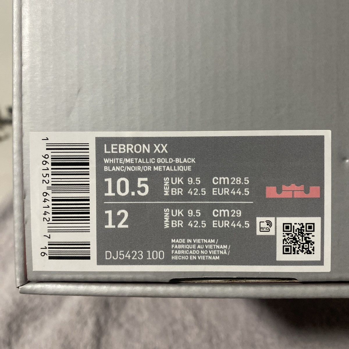 Nike Nike LeBron 20 “The Debut” DJ5423-100 Size US 10.5 / EU 43-44 - 9 Thumbnail