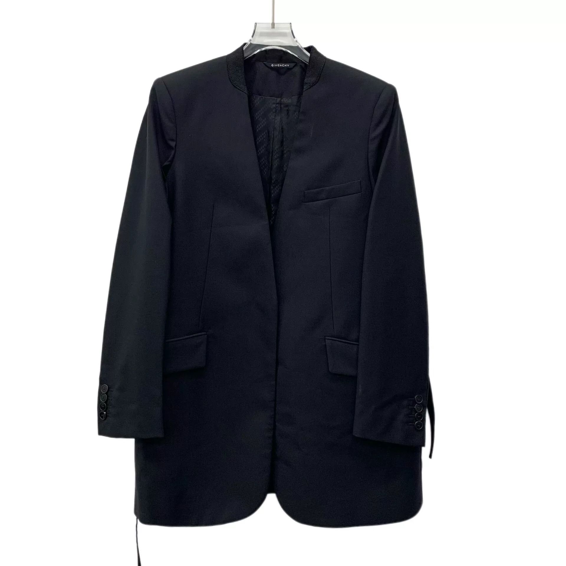 Givenchy Givenchy Wool V-Neck Blazer Size 36 Size XS / US 0-2 / IT 36-38 - 1 Thumbnail