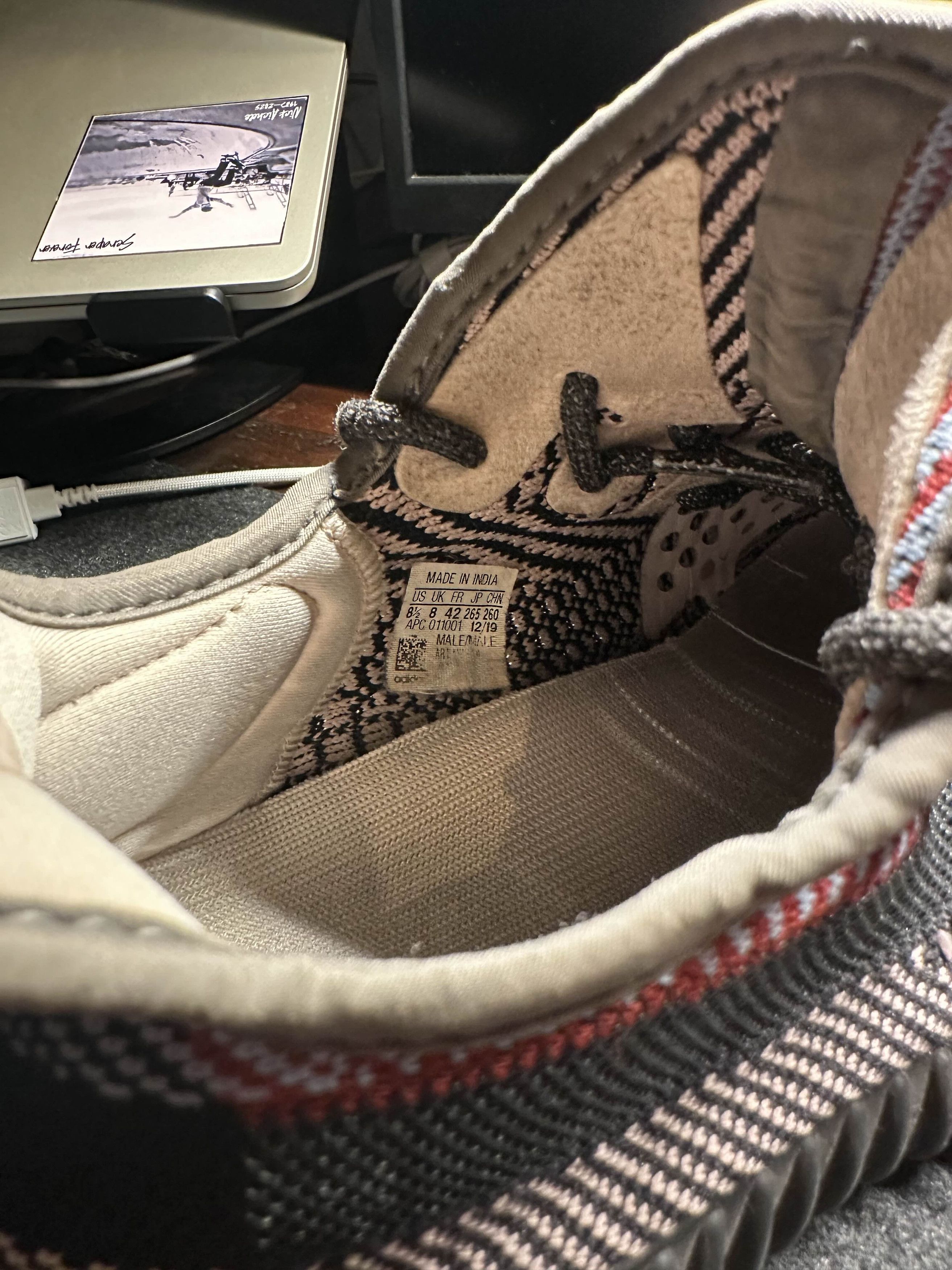 Adidas × Kanye West Yeezy Boost 350 V2 Yecheil Non-Reflective - Men's Size 8.5 Size US 8.5 / EU 41-42 - 6 Thumbnail