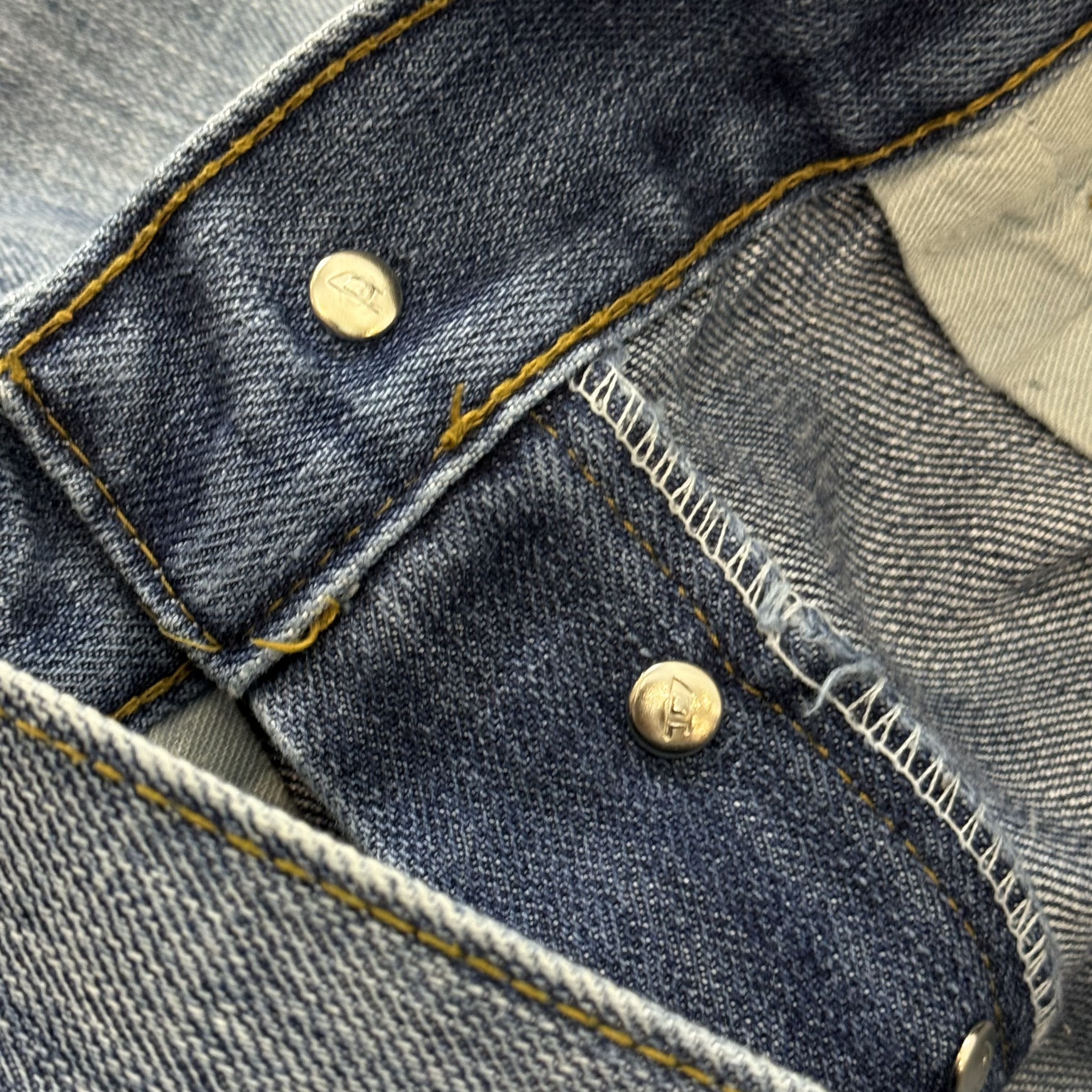 Diesel Vintage Diesel Y2K Rare Blue Denim Straight Jeans 32 Size US 32 / EU 48 - 14 Thumbnail