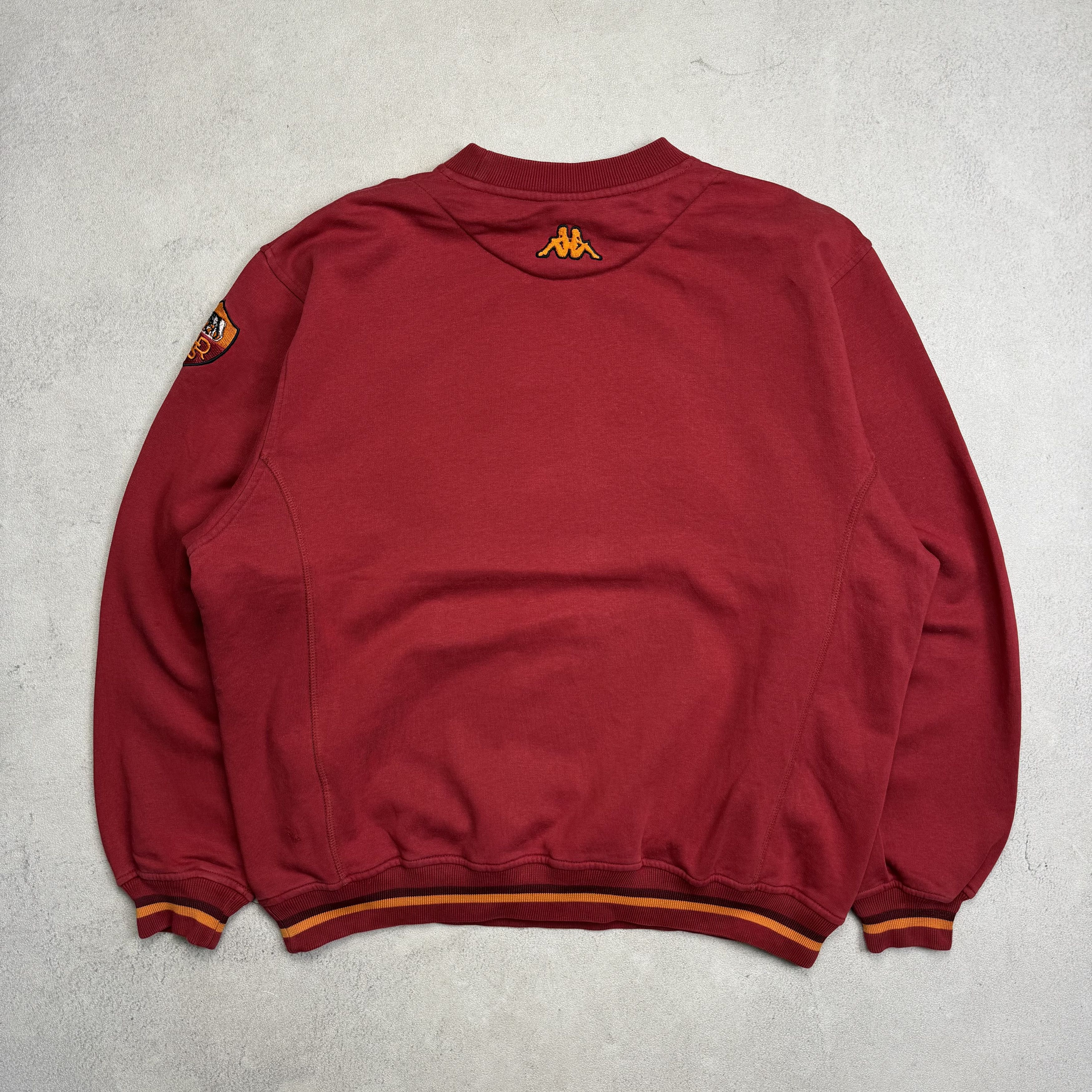 Kappa Vintage Kappa AS Roma Sweatshirt Crewneck Size US L / EU 52-54 / 3 - 5 Thumbnail