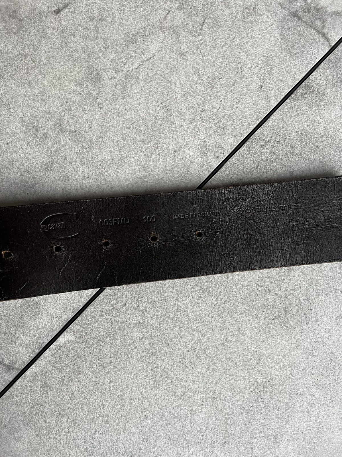 Roberto Cavalli Roberto Cavalli Large Studded Leather Waist Belt Size ONE SIZE - 5 Thumbnail