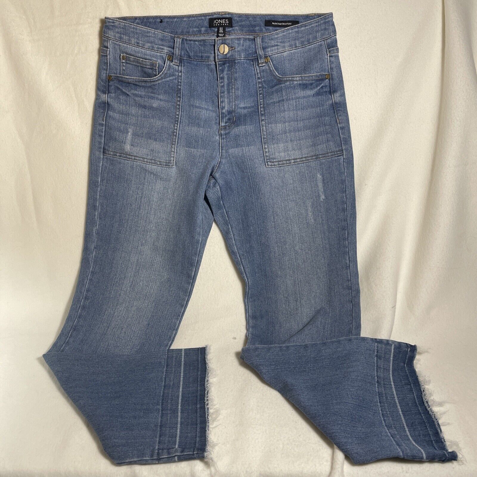 Jones New York Jones New York Bleecker Boot Leg Women's 8 - Raw hem Size 30" / US 8 / IT 44 - 1 Thumbnail