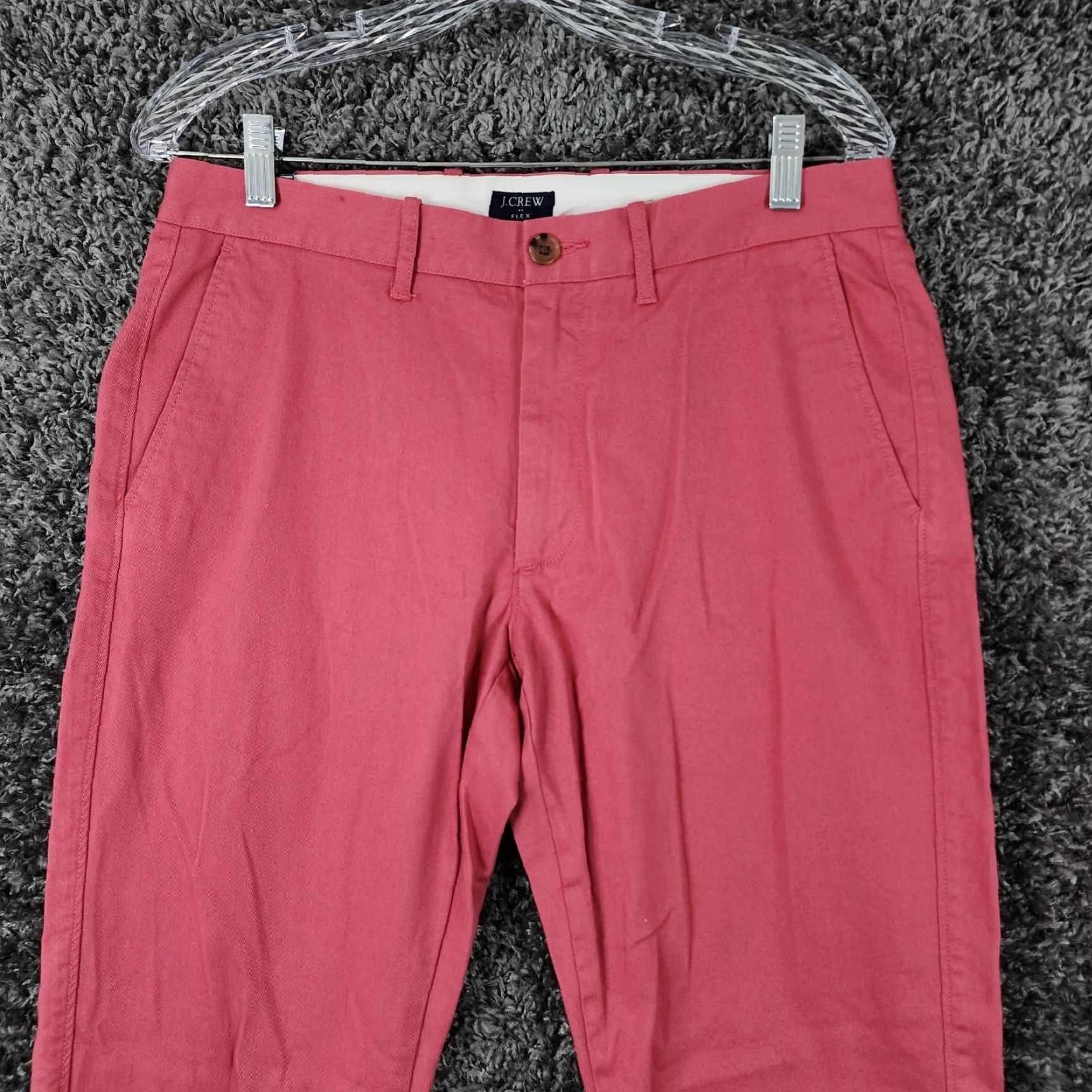 J.Crew J. Crew Mens Pink Straight Leg Chino Cotton Pants Size 30x30 Mens Size US 30 / EU 46 - 2 Thumbnail