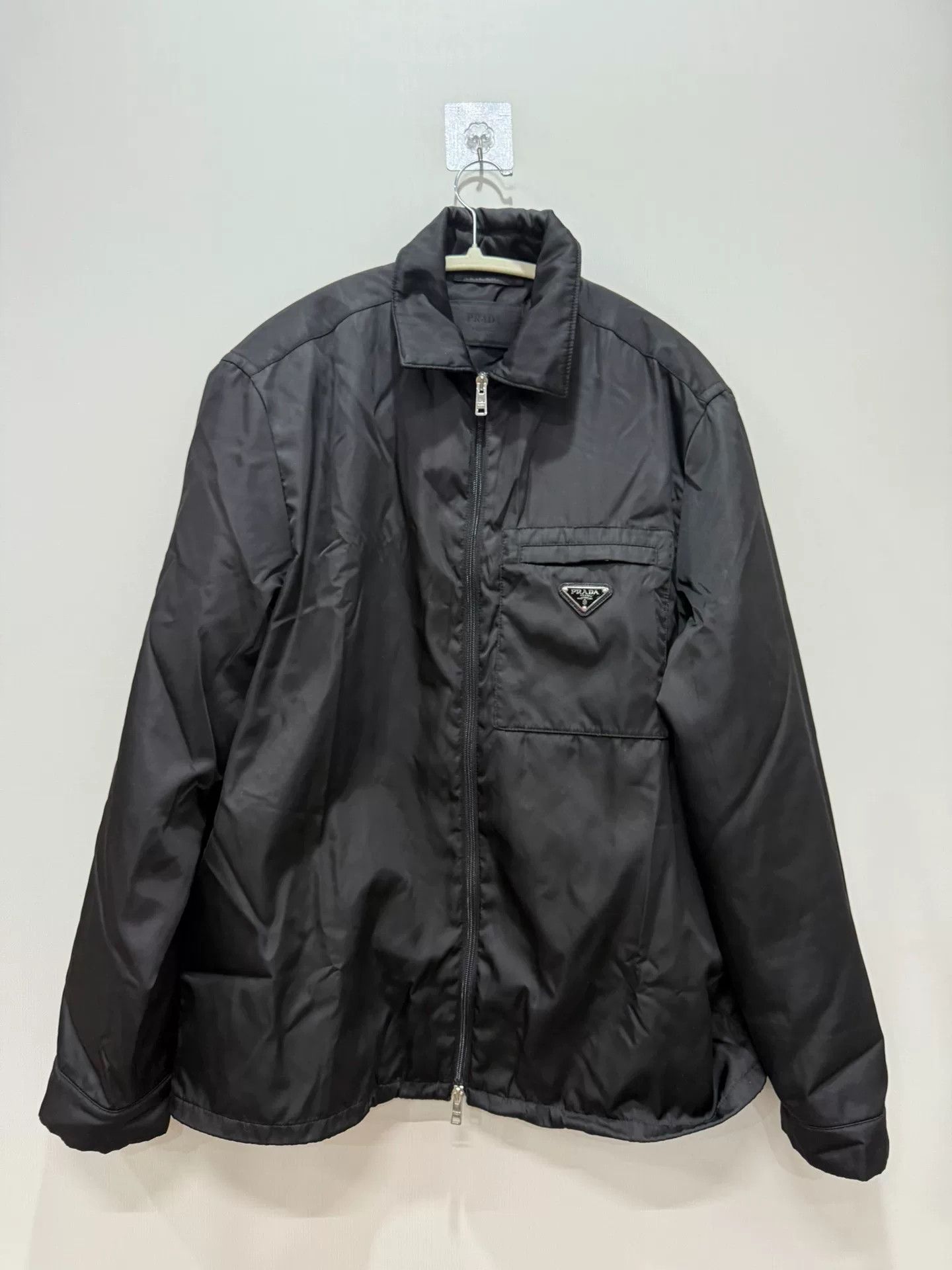 Prada Prada Black Jacket Coat M Size US M / EU 48-50 / 2 - 1 Thumbnail