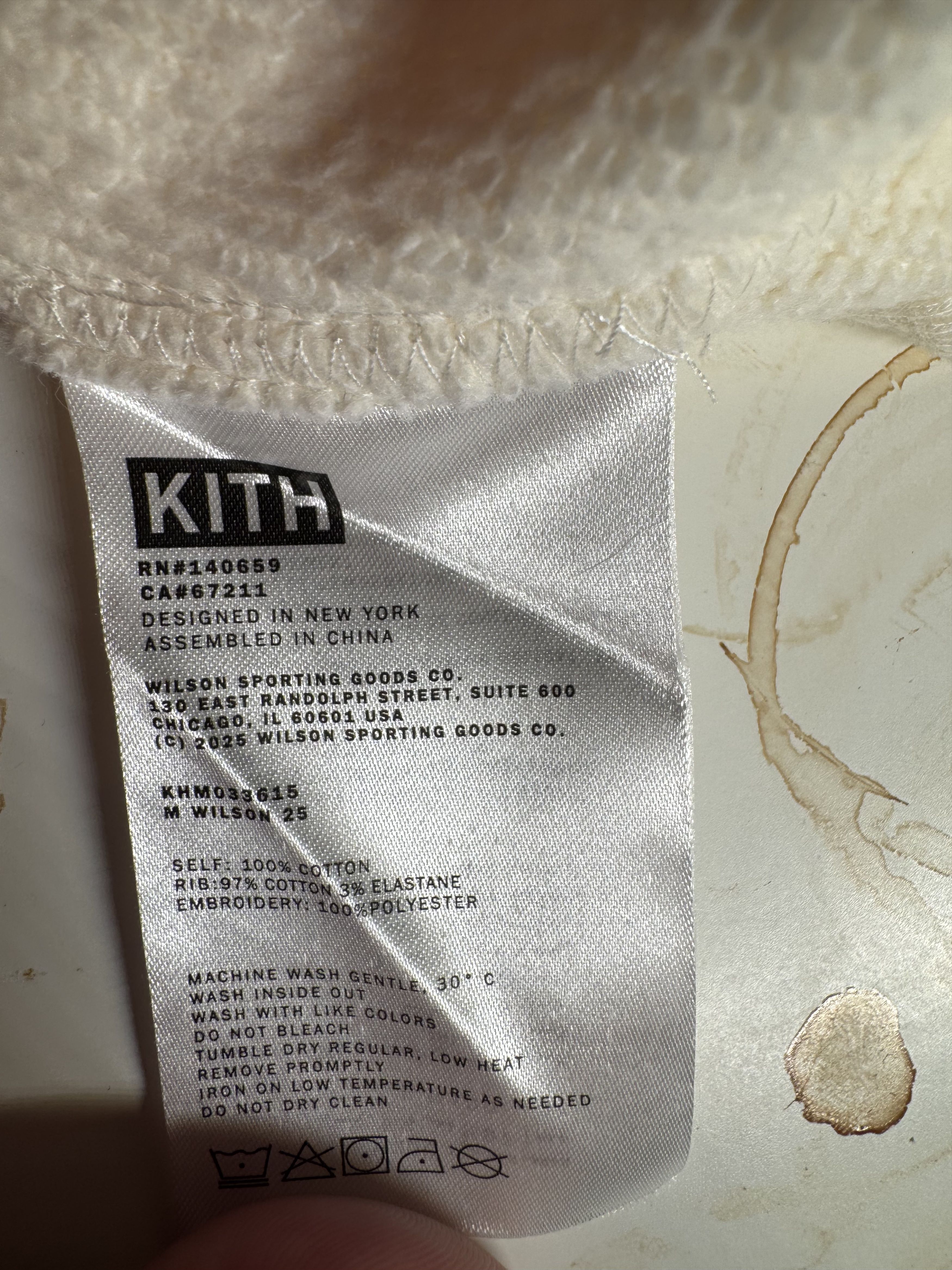 Kith Kith for Wilson Crest Nelson Hoodie Size US L / EU 52-54 / 3 - 6 Thumbnail