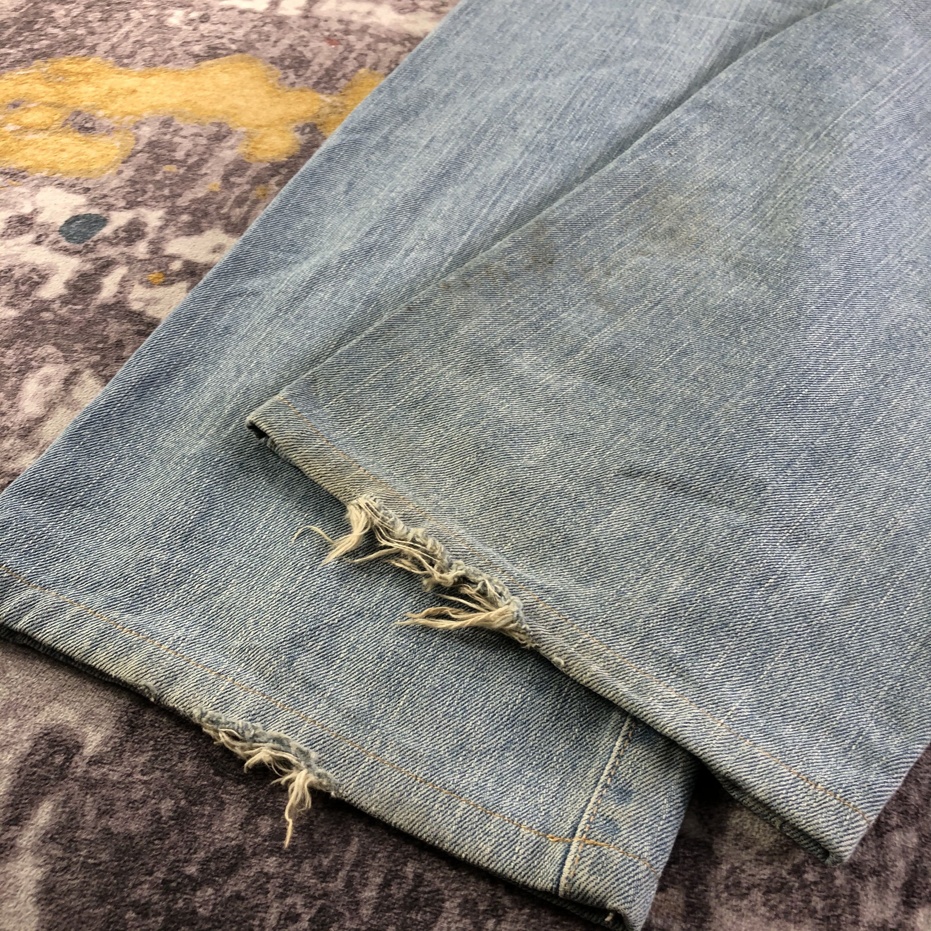 Edwin Vintage Light Wash Edwin 505 Selvedge Jeans-JM3687 Size US 33 - 4 Thumbnail