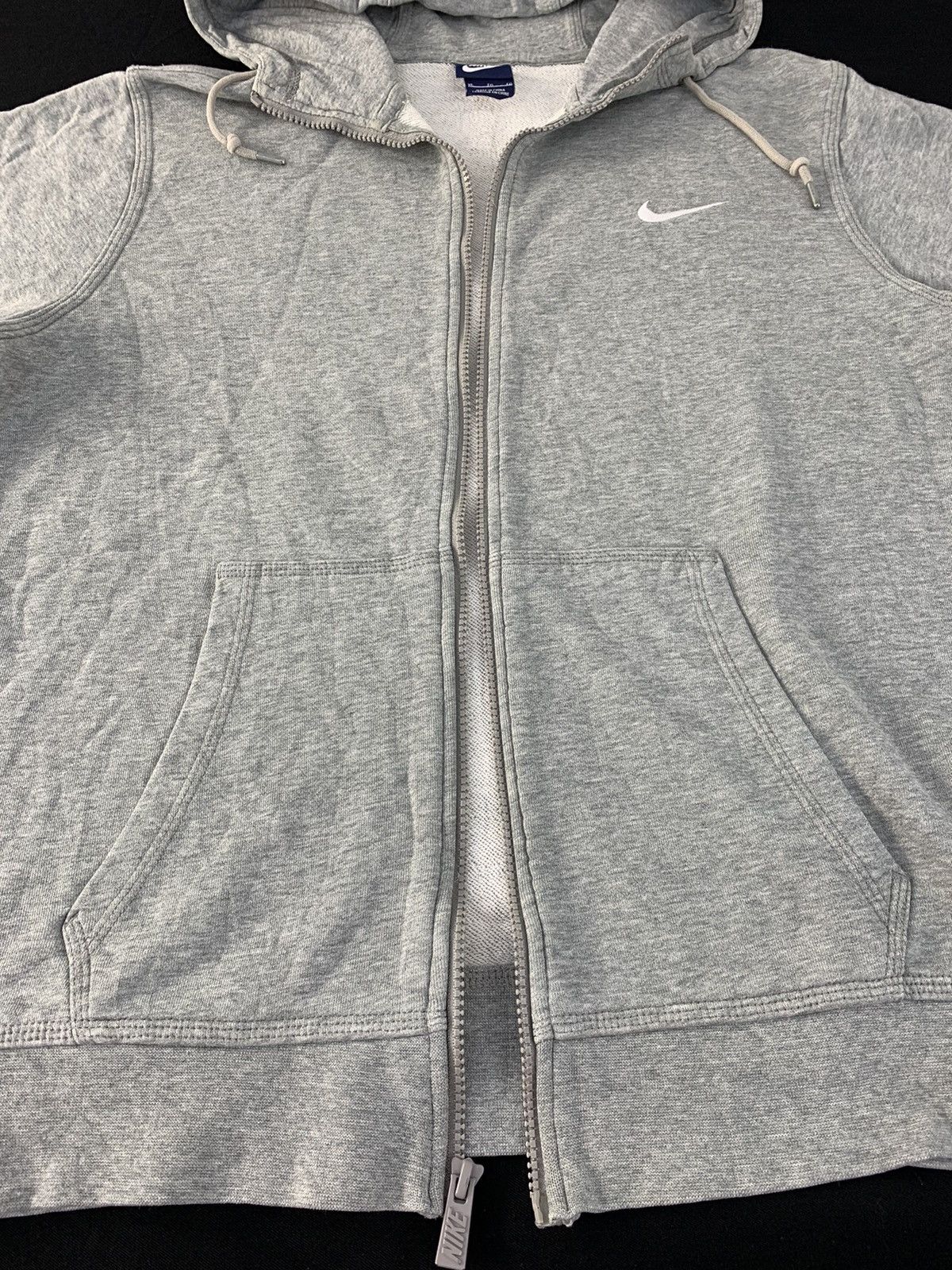 Nike Hype Nike Athletic Swoosh Logo Front Pocket Hoodies Size L / US 10 / IT 46 - 4 Thumbnail