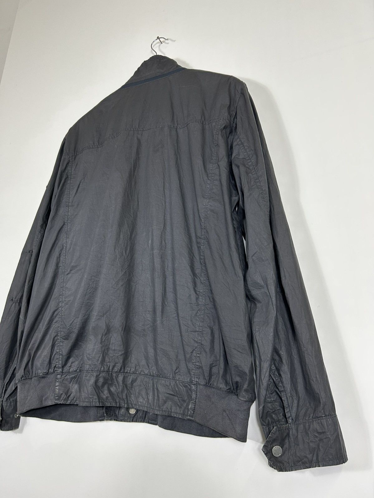 Geox × Italia Independent 🔥Geox Respira Italia Patent Zipper Jacket Size US L / EU 52-54 / 3 - 22 Thumbnail