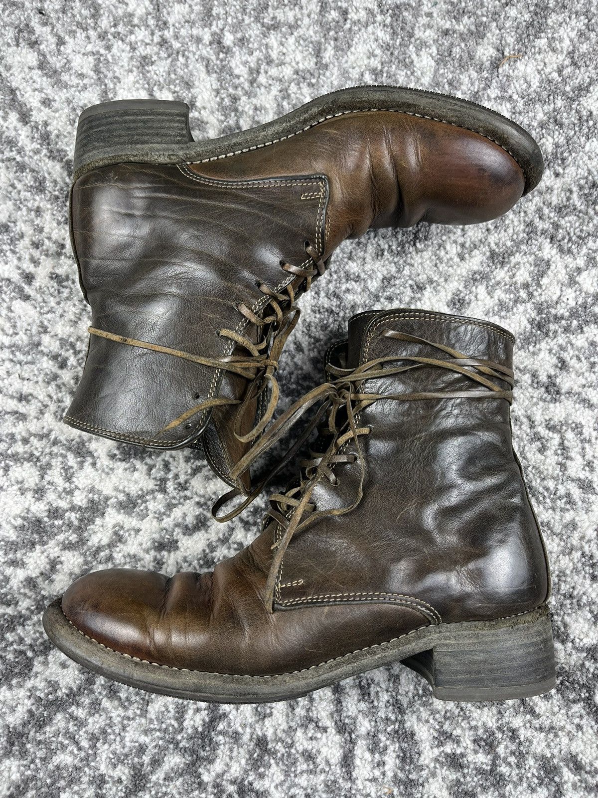 Guidi Guidi 795Z Brown Leather Boots Size US 6 / IT 36 - 2 Thumbnail