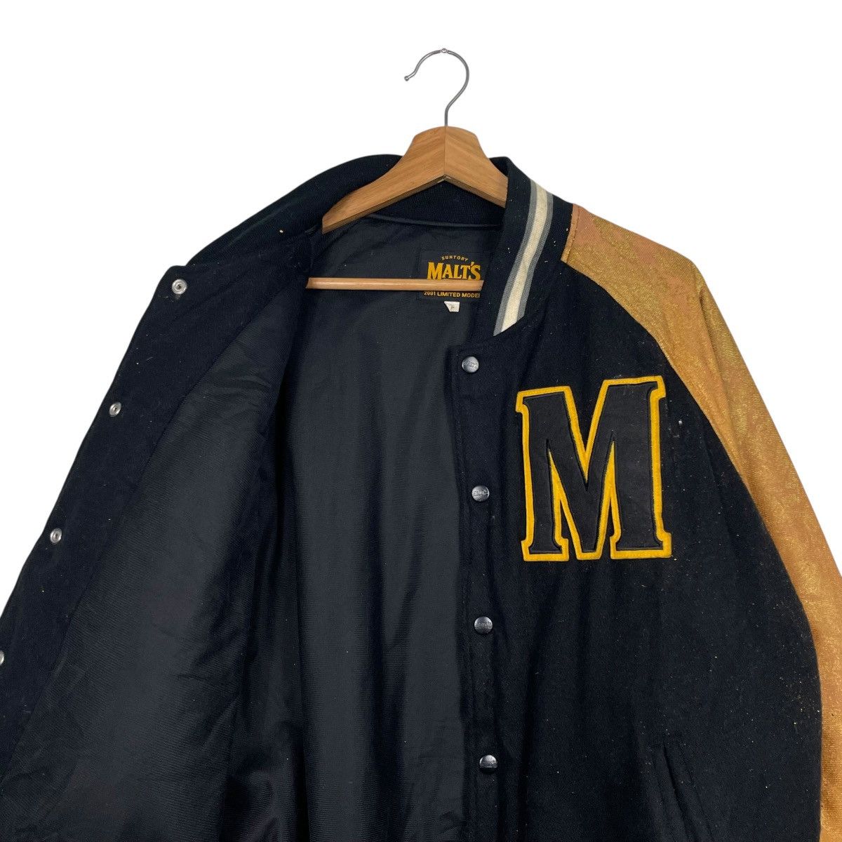 Other Vintage Suntory Malt's Beer Varsity Jacket Size US L / EU 52-54 / 3 - 10 Thumbnail