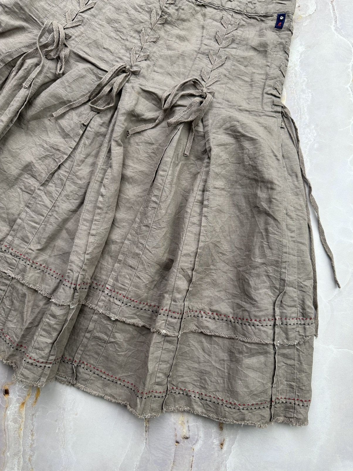 Japanese Brand Vintage Flared Skirt Size 25" / US 0 / IT 36 - 9 Thumbnail