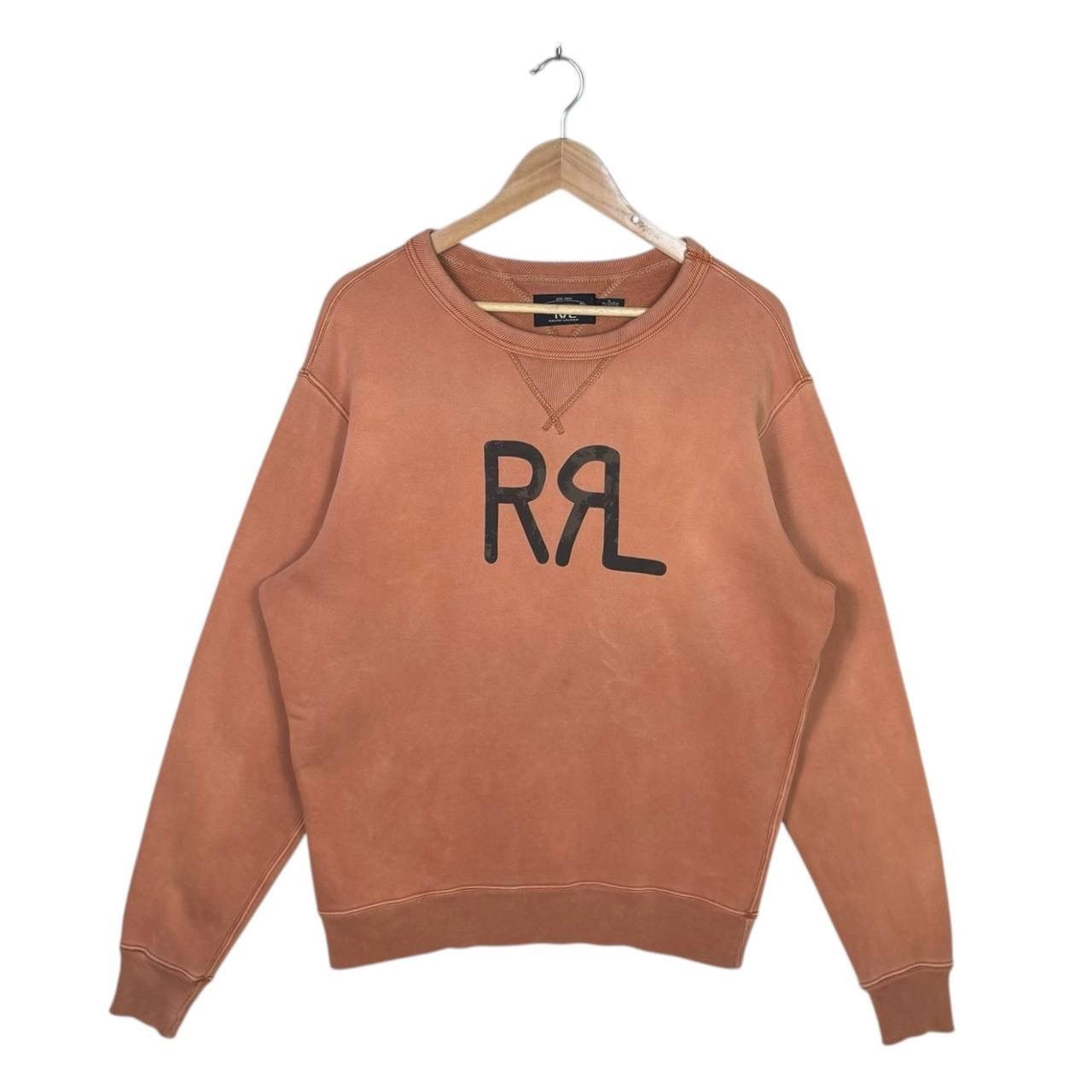 RRL Ralph Lauren ‼️FINAL DROP‼️ RRL Ralph Lauren Ranch Logo Sweatshirt Orange M Size US M / EU 48-50 / 2 - 1 Thumbnail