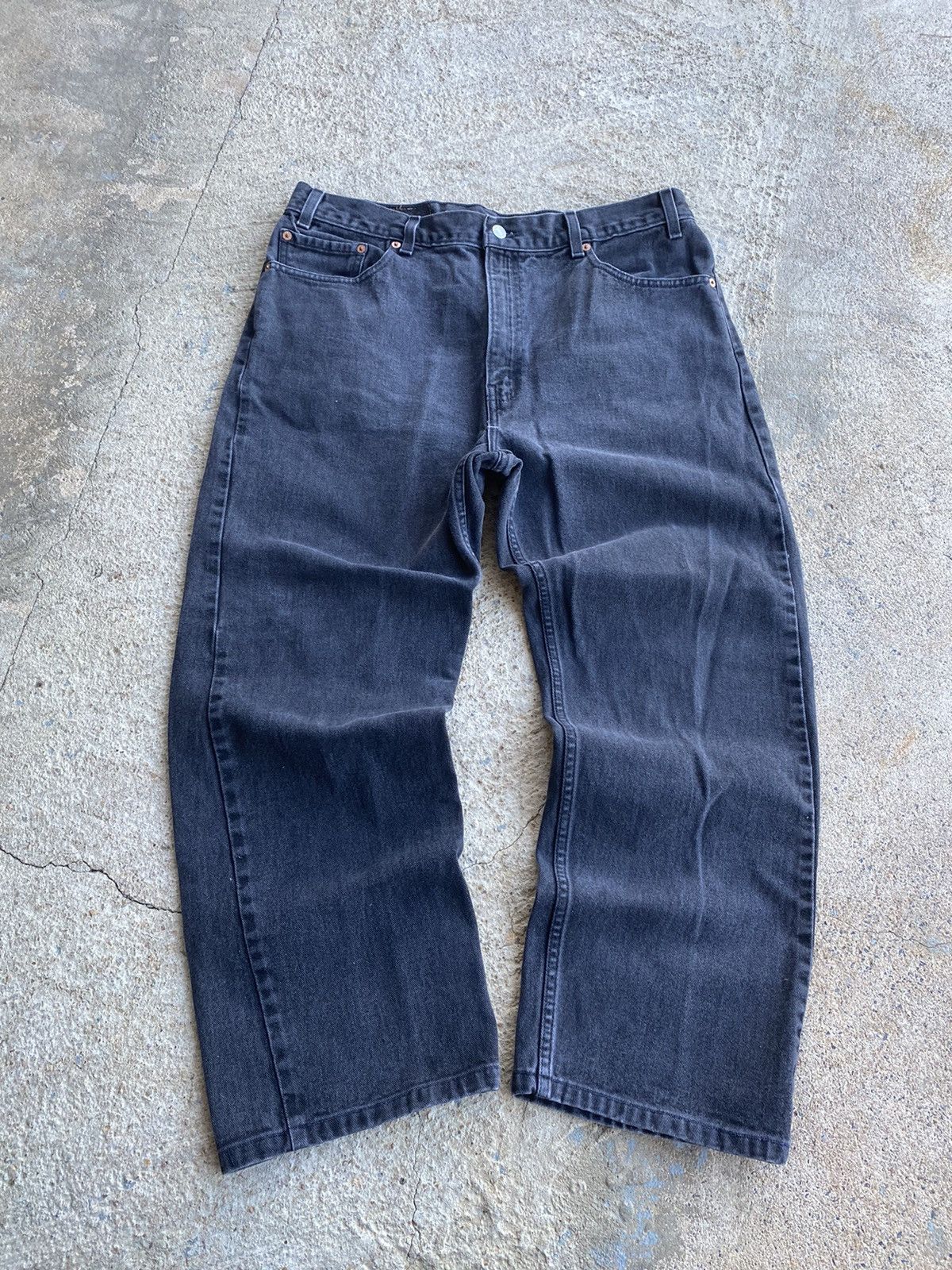 Levi's × Vintage Vintage Y2K Levis 505 Washed Jeans Balenciaga Style Size US 36 / EU 52 - 4 Thumbnail
