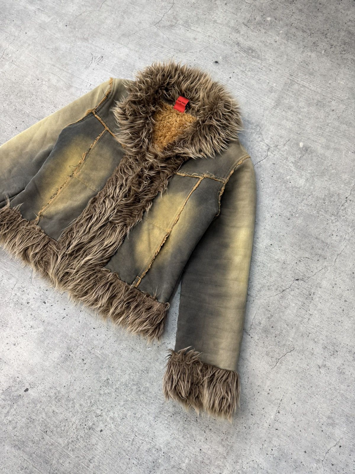 If Six Was Nine Japan fur faux jeans jacket IfSixWasNine LGB style VTG Size L / US 10 / IT 46 - 5 Thumbnail