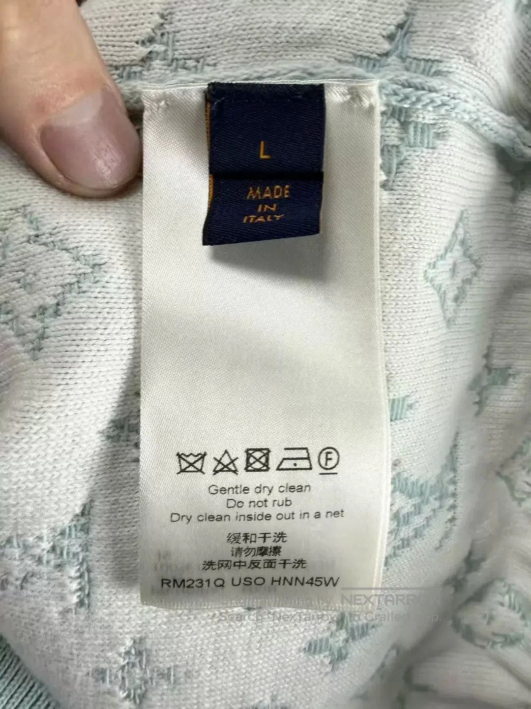 Louis Vuitton Louis Vuitton Ice Blue Gradient Hoodie. Size US L / EU 52-54 / 3 - 4 Thumbnail