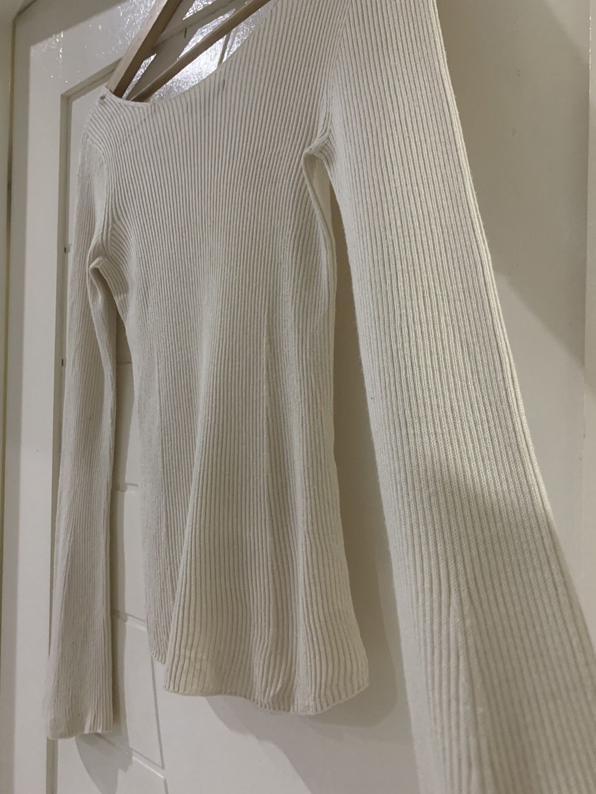 Designer × Japanese Brand × Uniqlo Mame Kurogouchi pleated Knit Longsleeves x Uniqlo Size S / US 4 / IT 40 - 4 Thumbnail